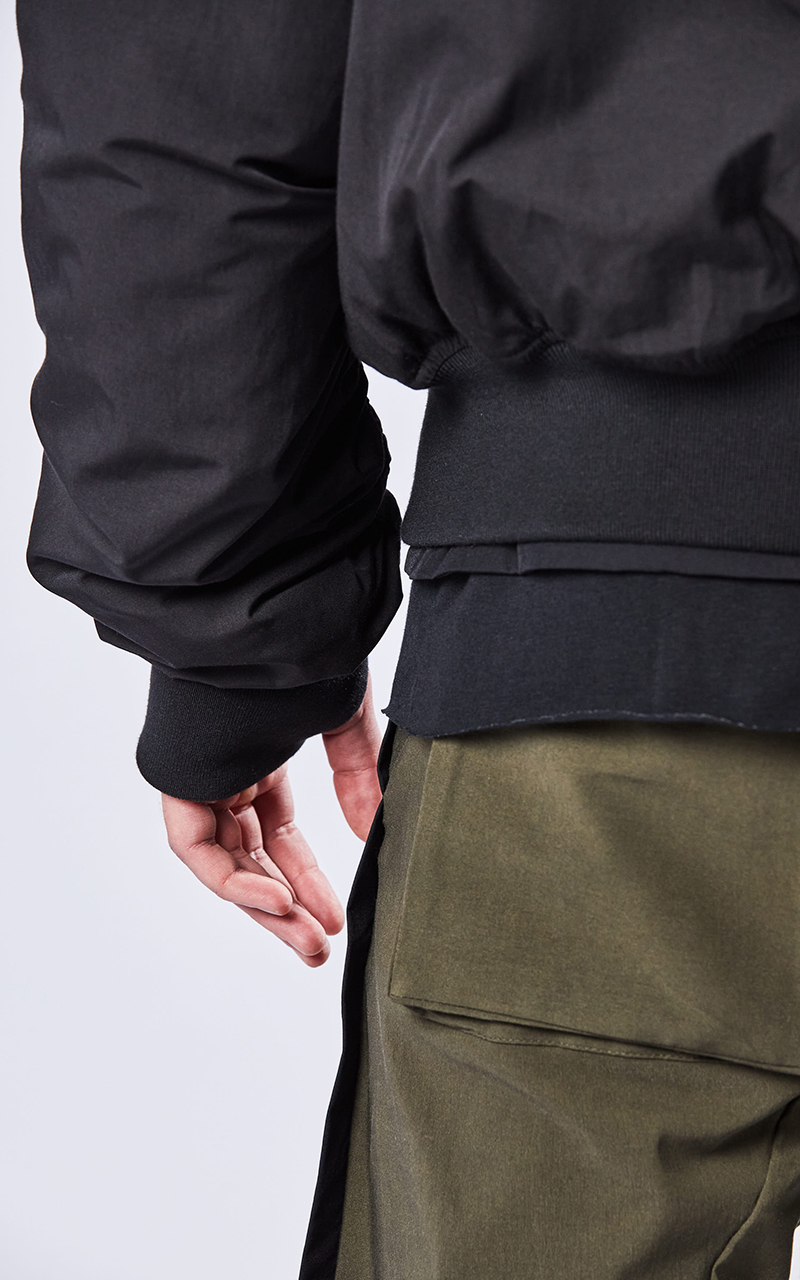 THOM KROM Water Repellent Cotton Mix Bomber Jacket