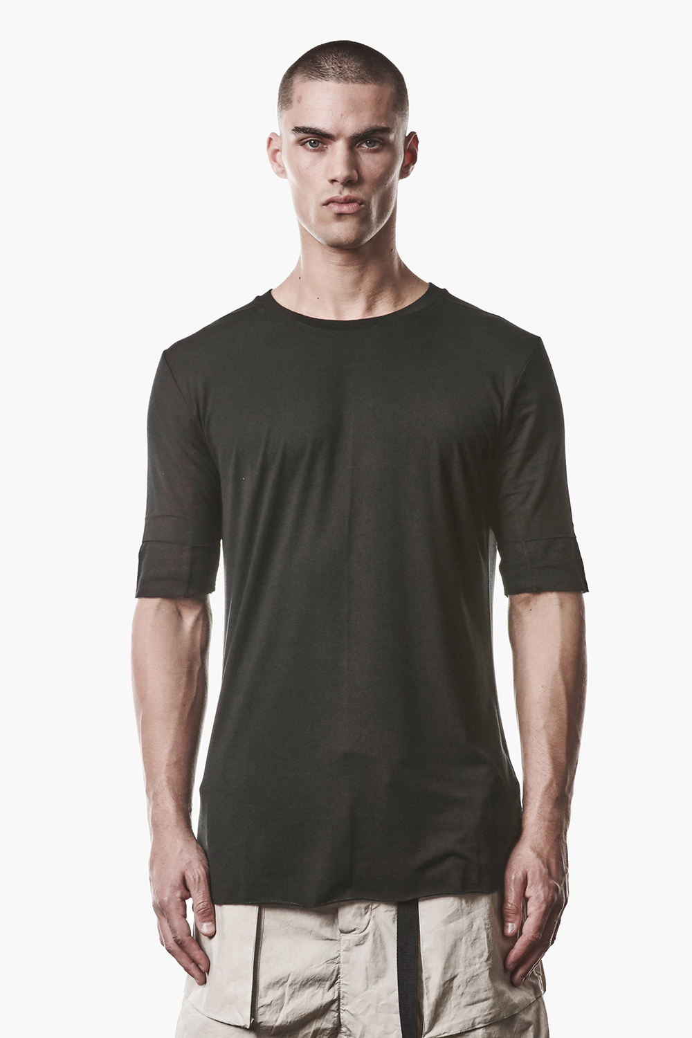 Langarm, Ärmel, T-shirt, Mann, Person