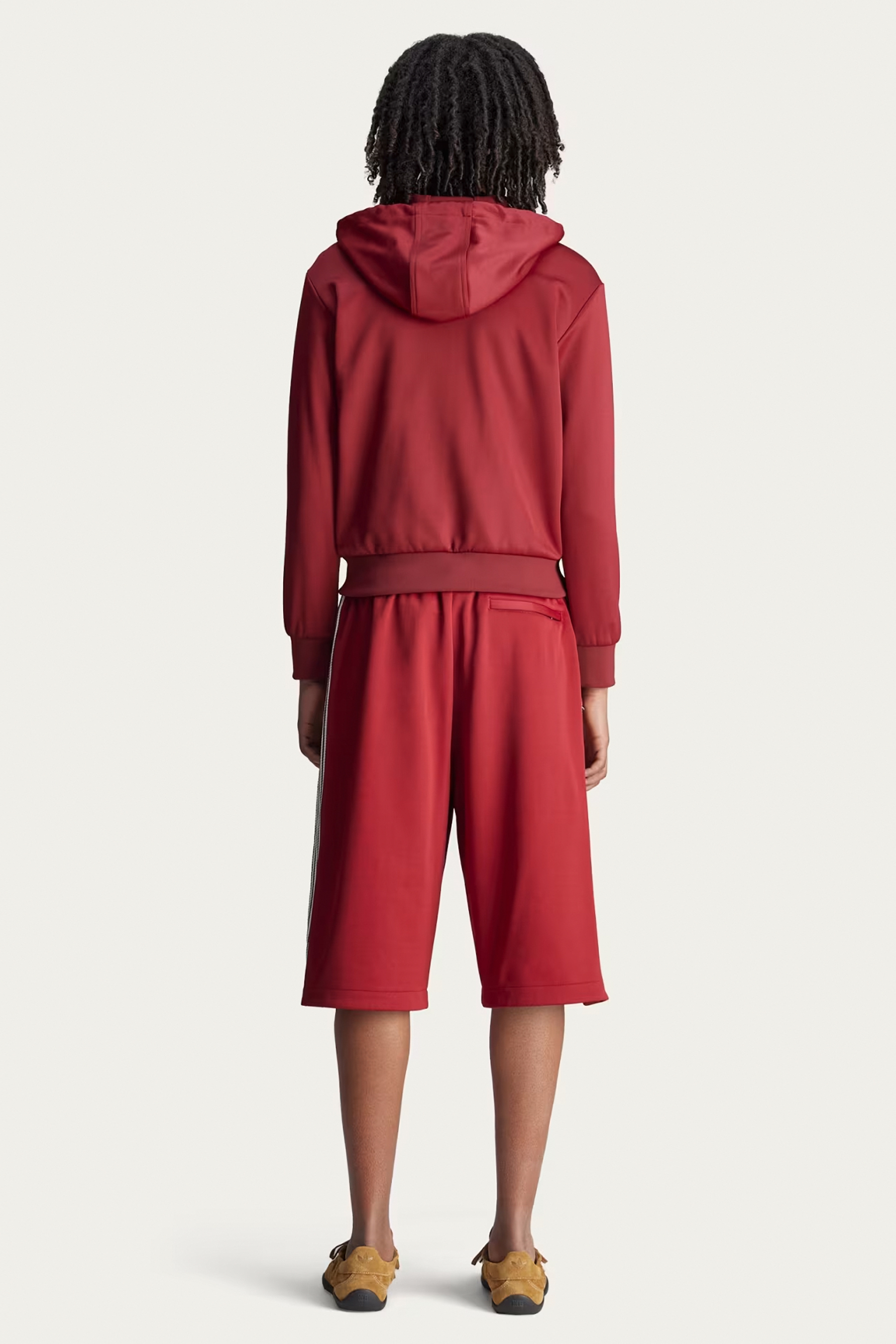 ADIDAS X Wales Bonner Slim Fit Recycled Polyester Blend Track Hoodie Mantel, Langarm, Erwachsener, Person, Frau