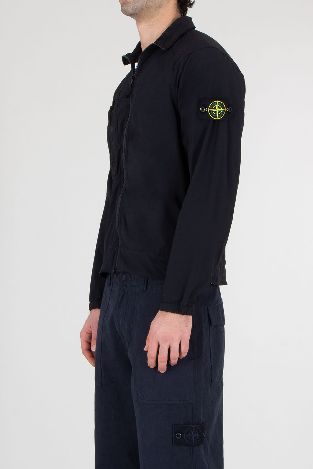 STONE ISLAND Regular Fit Nylon Stretch Overshirt