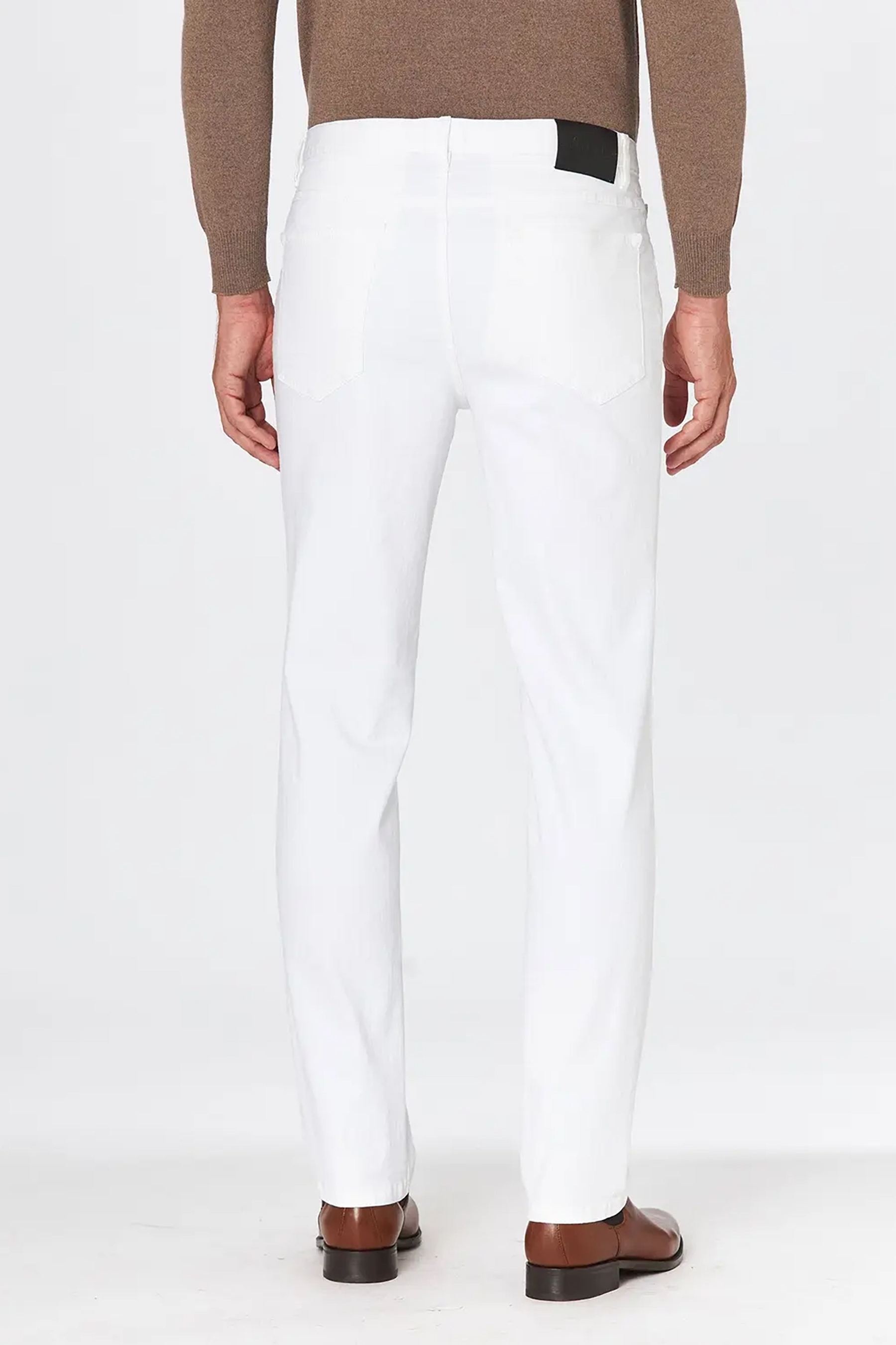 HILTL Regular Fit Stretch Cotton Denim Jeans Parker Hosen, Leinen, Erwachsener, Mann, Person