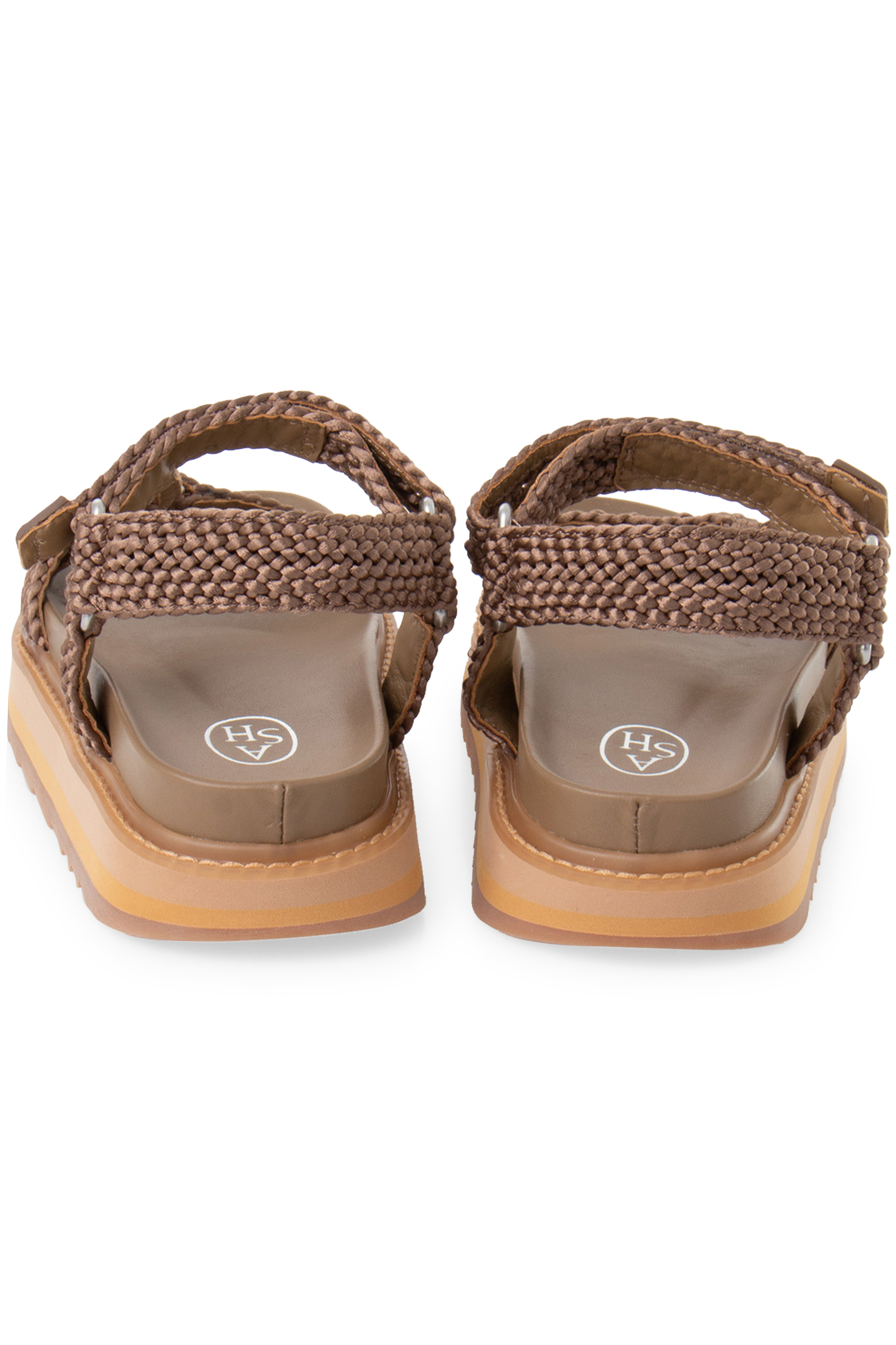 ASH Ugo Intreccio Satin Sandals ASH Ugo Intreccio Satin Sandals