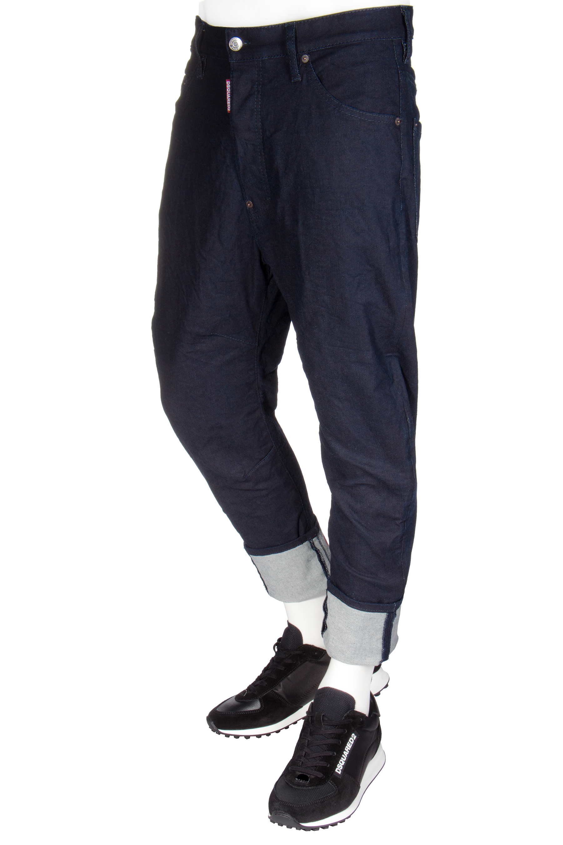 DSQUARED2 Dark Wash Combat Jeans