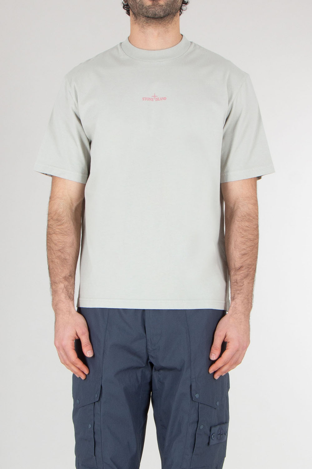 STONE ISLAND Regular Fit Print Cotton Jersey T-Shirt