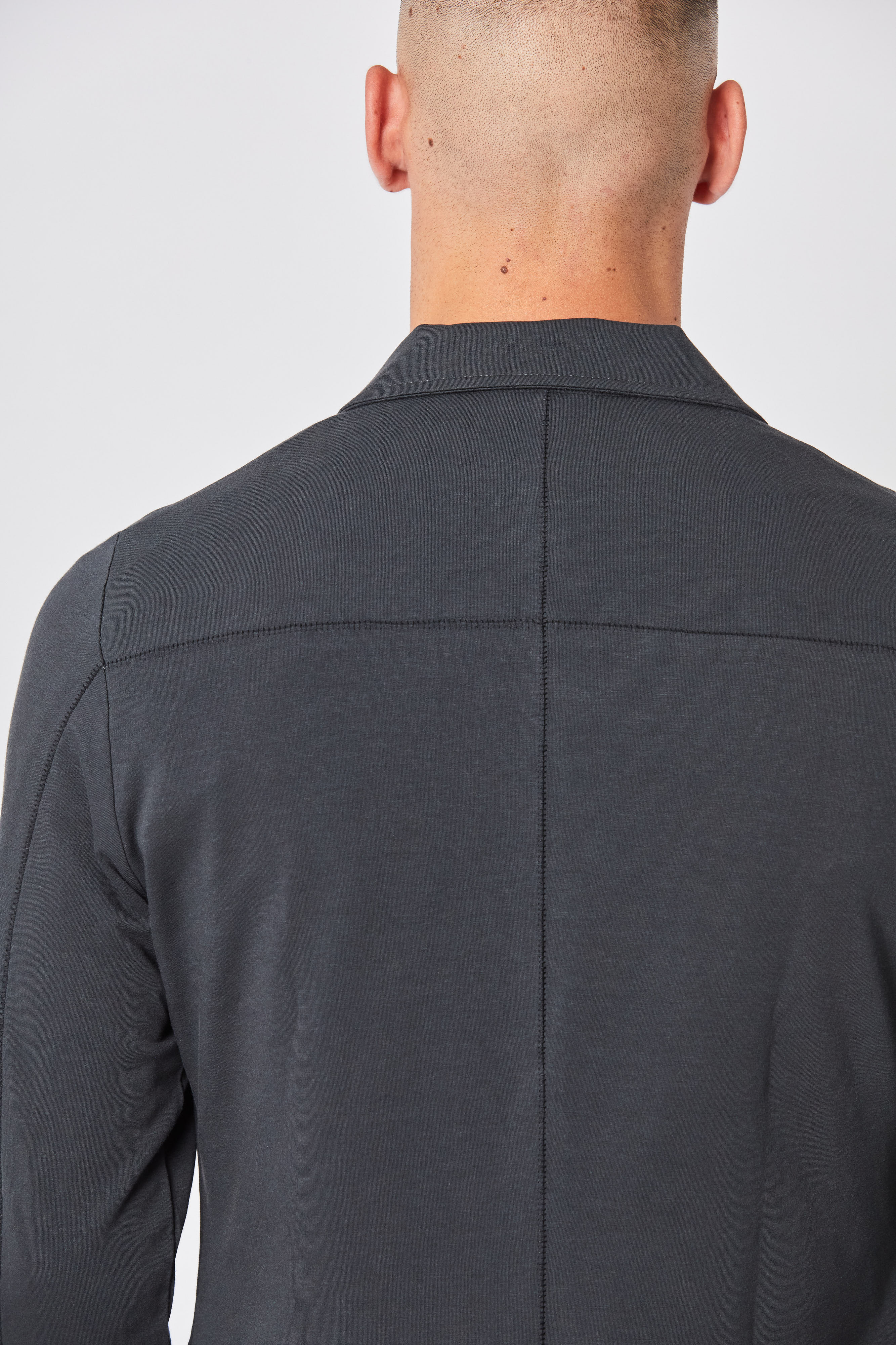 THOM KROM Slim Fit Cotton Modal Stretch One Button Jacket THOM KROM Slim Fit Cotton Modal Stretch One Button Jacket