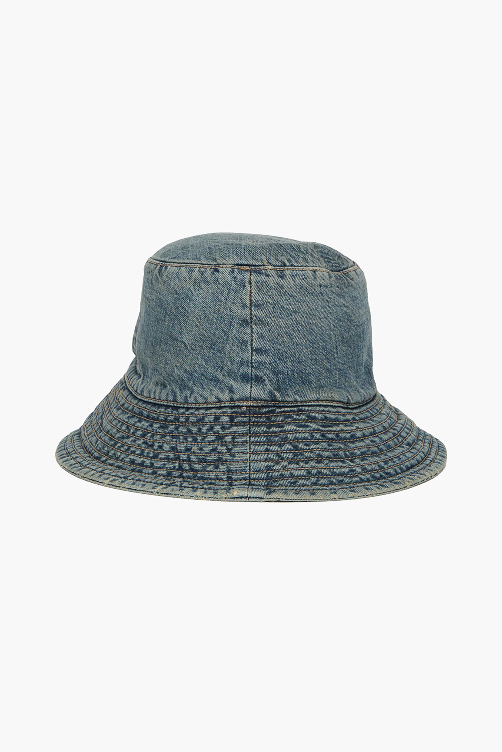 RICK OWENS DRKSHDW Washed Indigo Cotton Denim Gilligan Hat