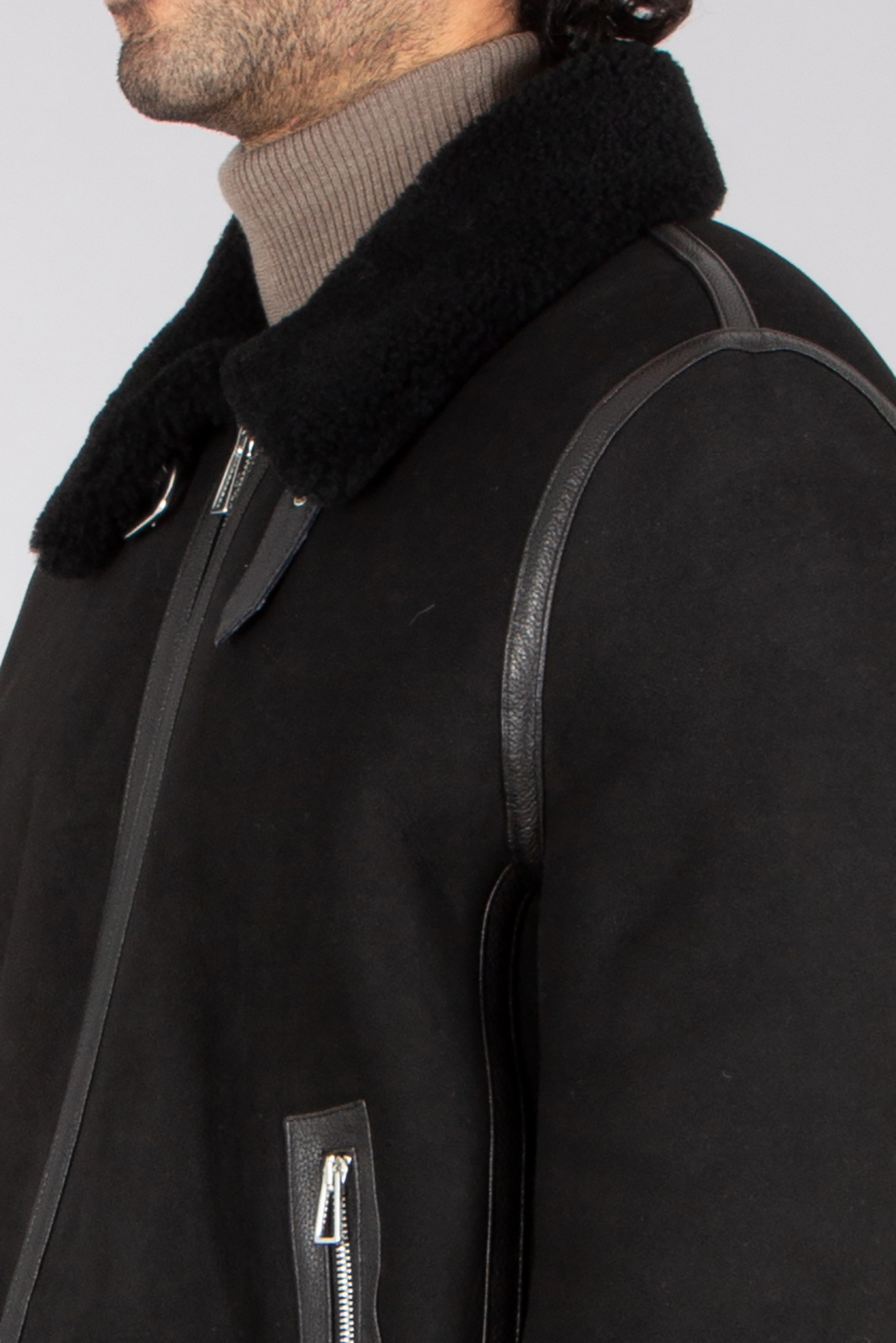 PAUL SMITH Regular Fit Shearling Jacket Bekleidung, Fleece, Mantel, Jacke
