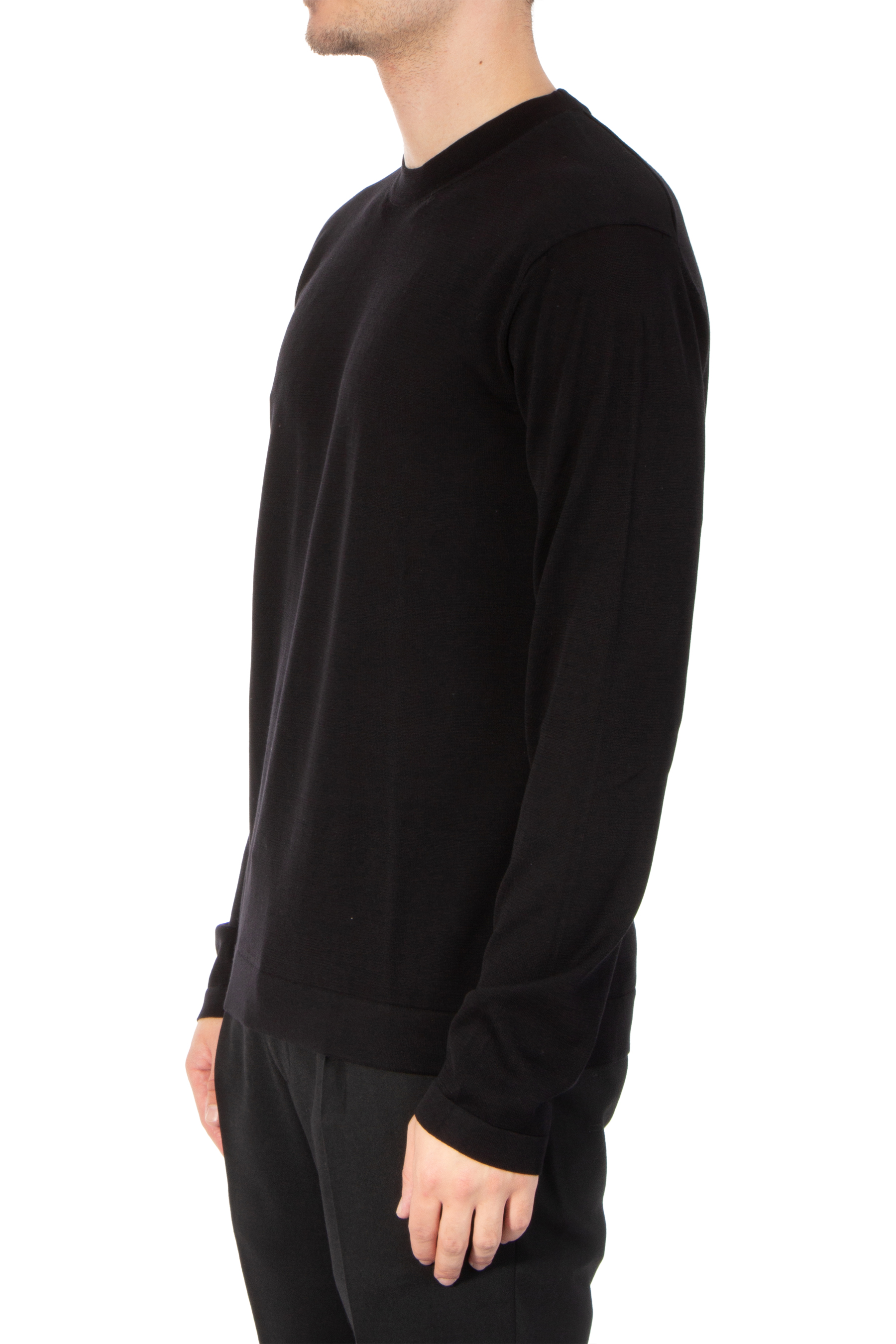 TRUSTED HANDWORK Cotton Crew Neck Sweater Eureka TRUSTED HANDWORK Cotton Crew Neck Sweater Eureka