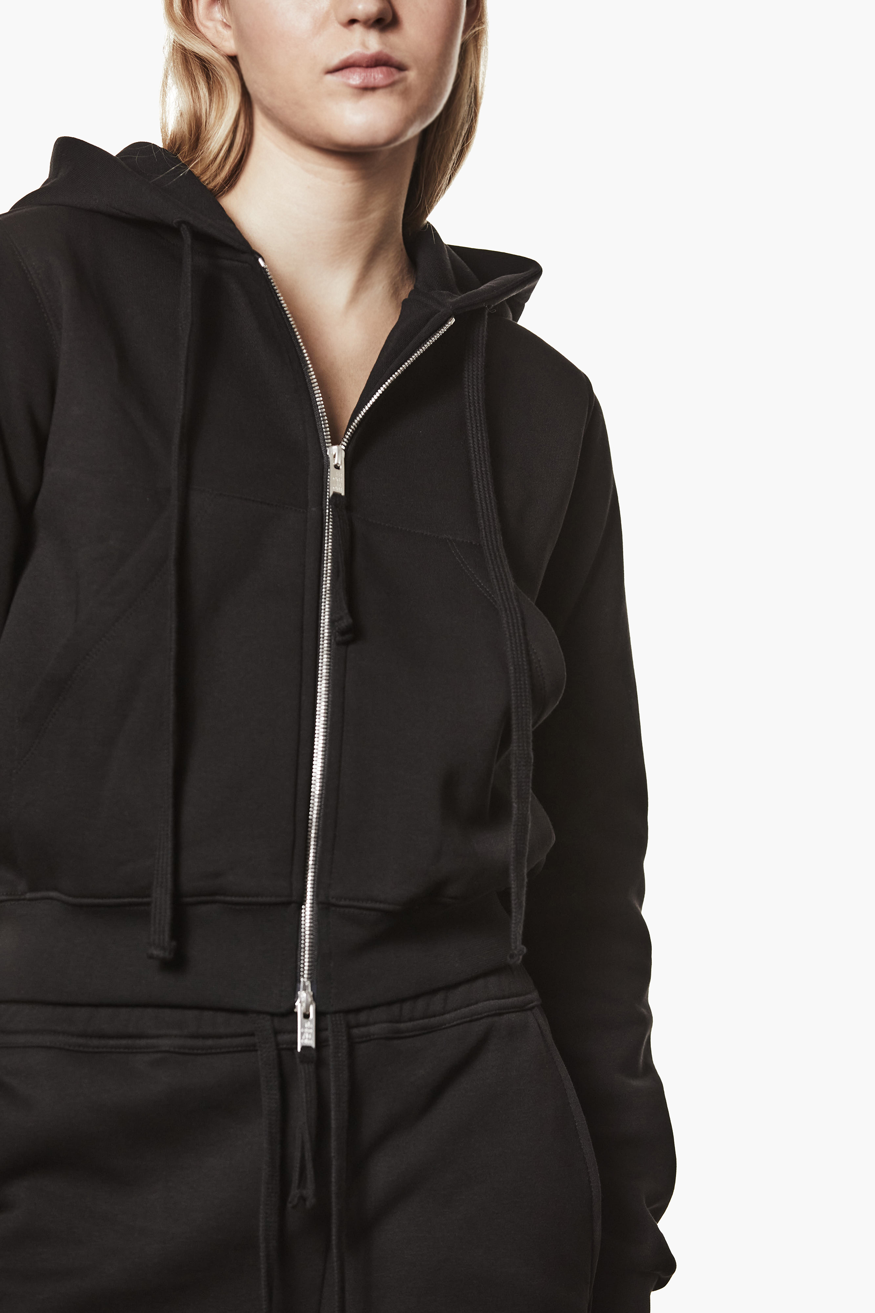 THOM KROM Regular Fit Cotton Blend Sweat Zip-Up Hoodie Vlies, Kapuzenpulli, Pullover, Sweatshirt, Jacke
