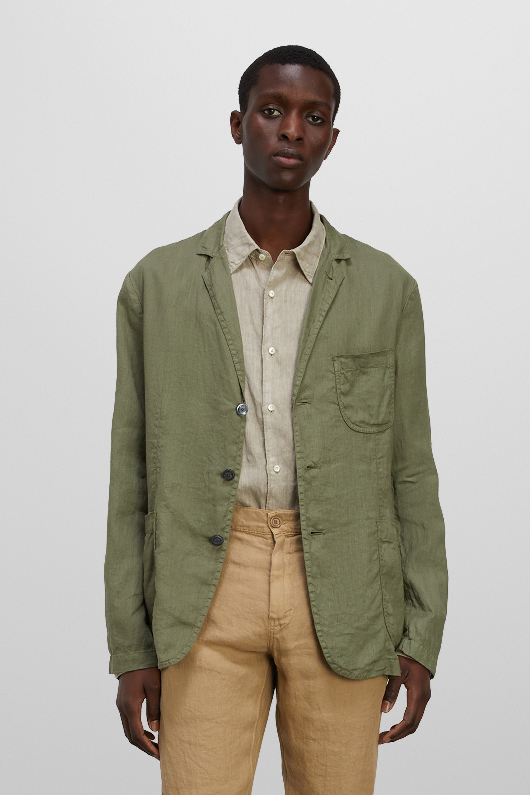 ASPESI Lightweight Linen Jacket Samuraki ASPESI Lightweight Linen Jacket Samuraki