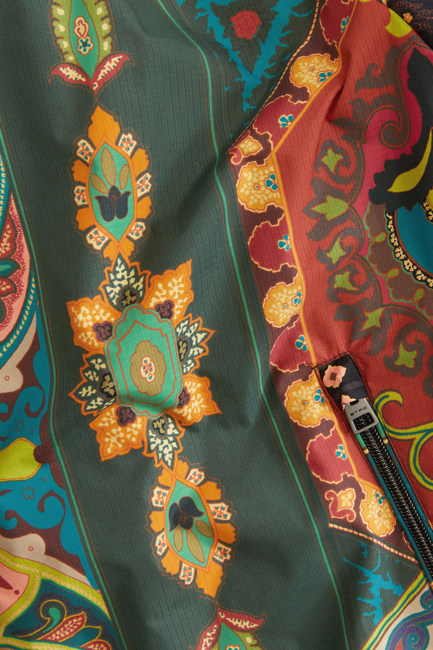 ETRO Packable Jacket With Carpet Pattern