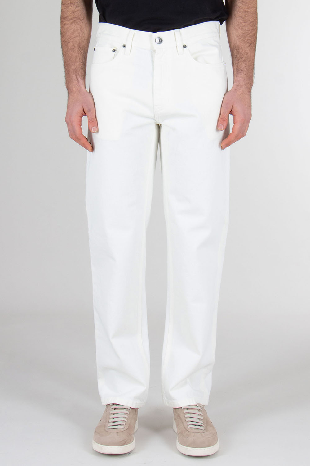 ZEGNA Classic Fit Cotton Denim Jeans Roccia