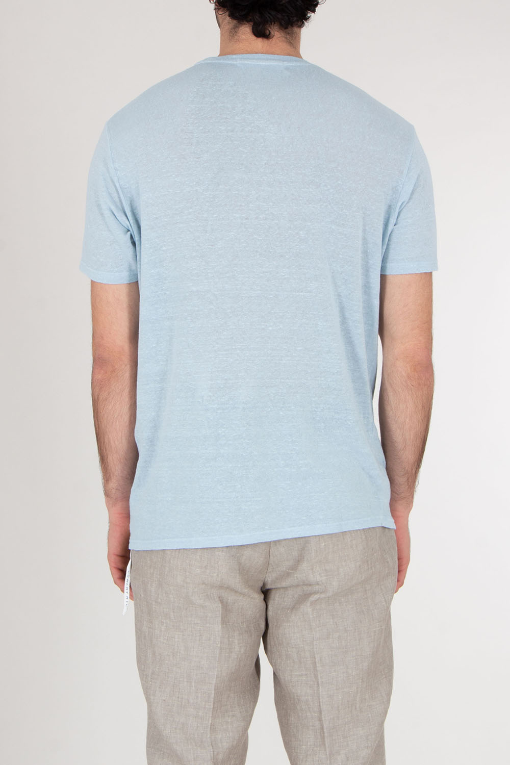 BOWERY NYC Regular Fit Linen Jersey T-Shirt Essential