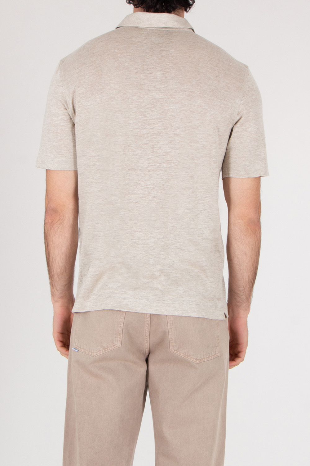 SEAESE Regular Fit Hemp Polo Shirt