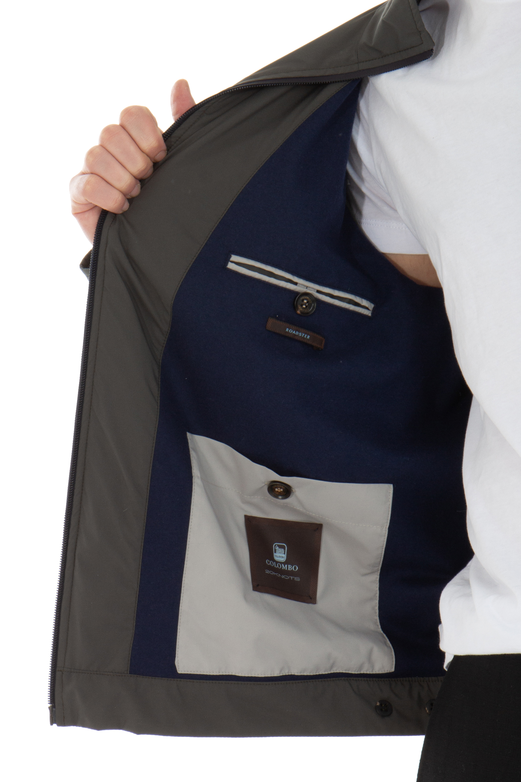 COLOMBO 20 Knots Technical Fabric Jacket Roadster COLOMBO 20 Knots Technical Fabric Jacket Roadster