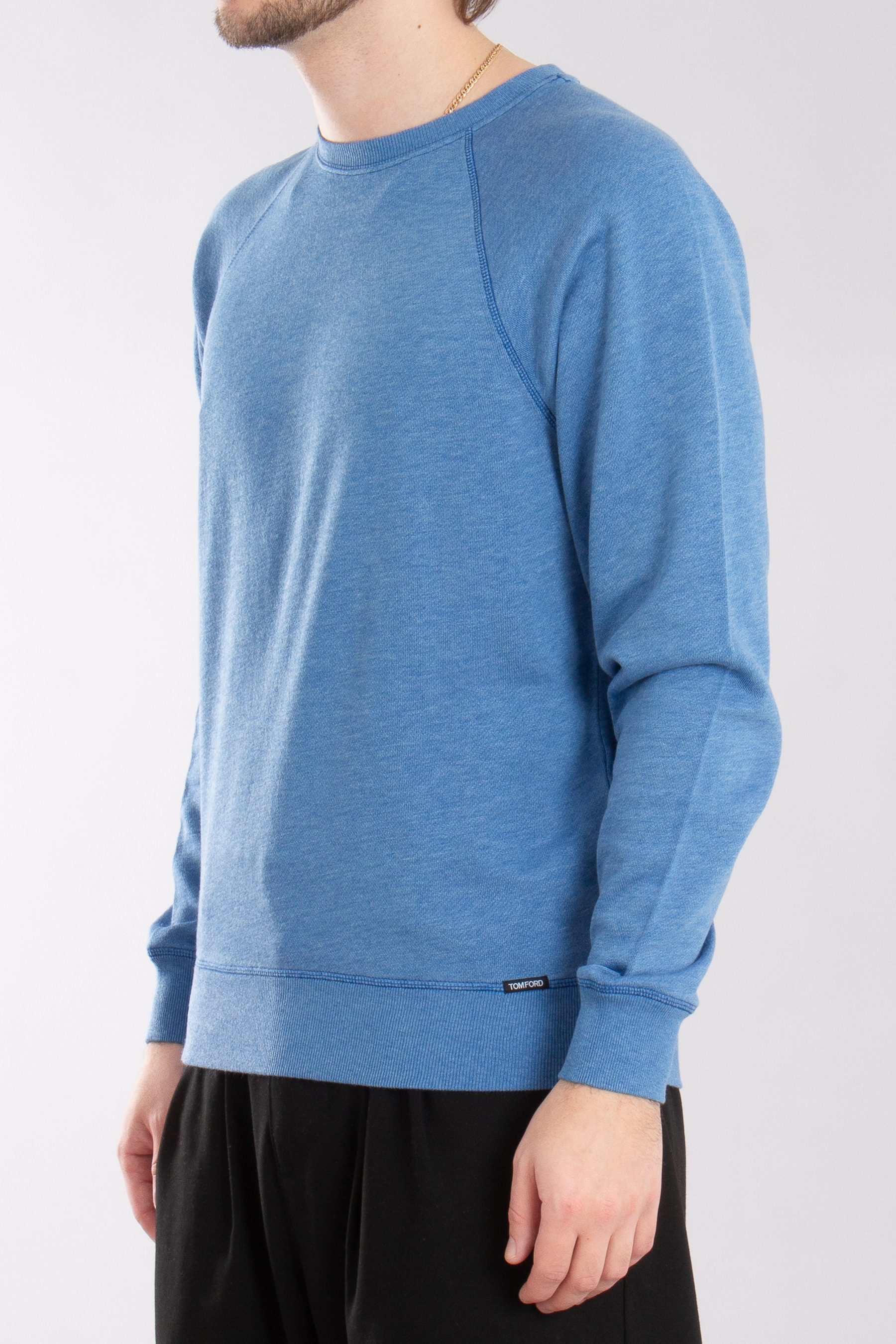 TOM FORD Gament-Dyed Cotton Blend Sweatshirt TOM FORD Gament-Dyed Cotton Blend Sweatshirt
