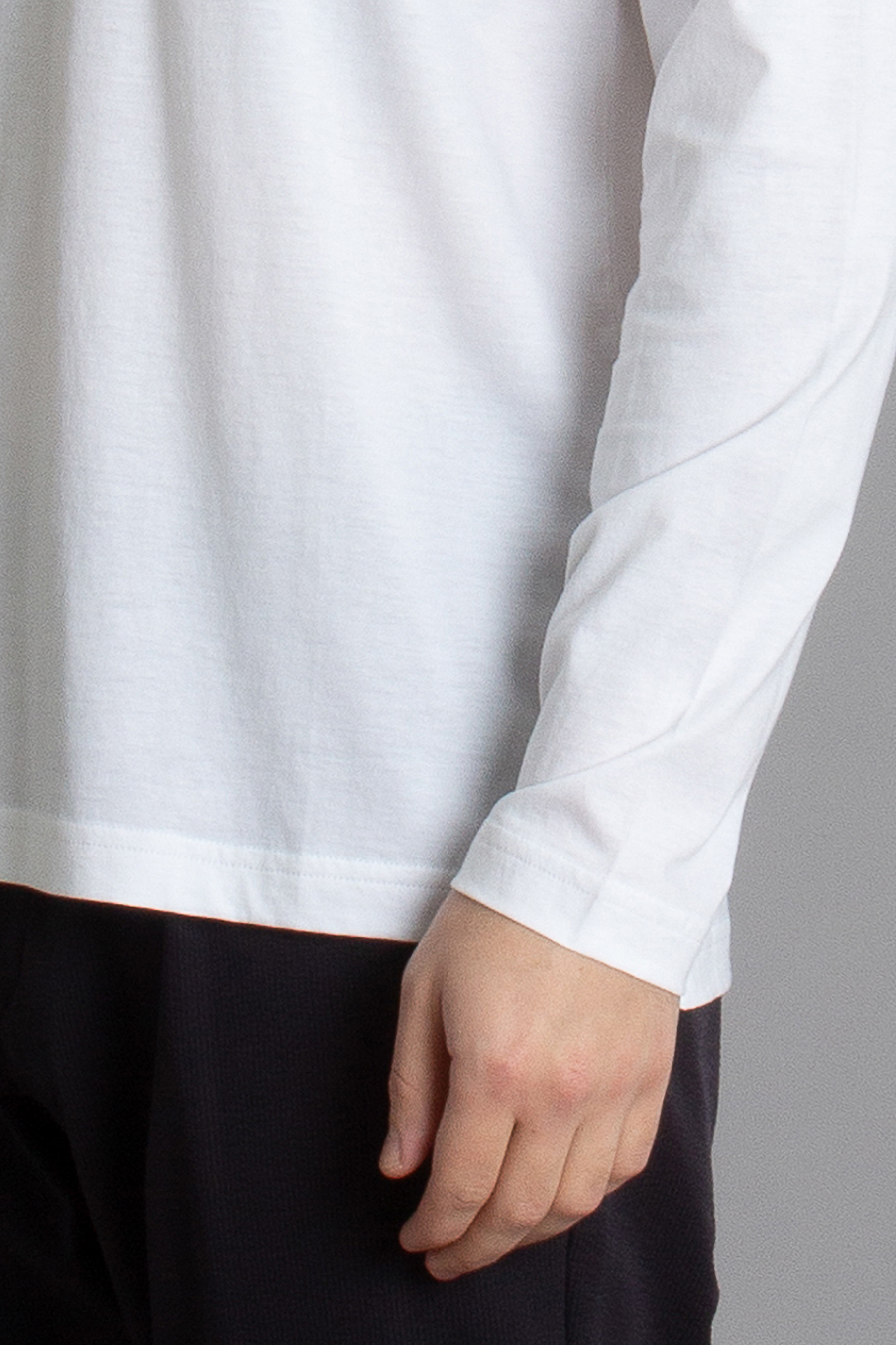 STEFAN BRANDT Organic Urpima Sea Island Cotton Jersey Long Sleeve Polo Shirt Luca STEFAN BRANDT Organic Urpima Sea Island Cotton Jersey Long Sleeve Polo Shirt Luca