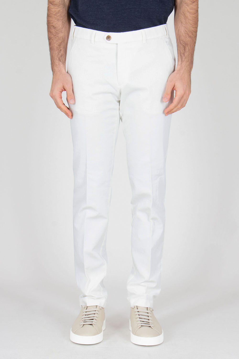 HILTL Slim Fit Cotton Stretch Chinos Tourist 2.0