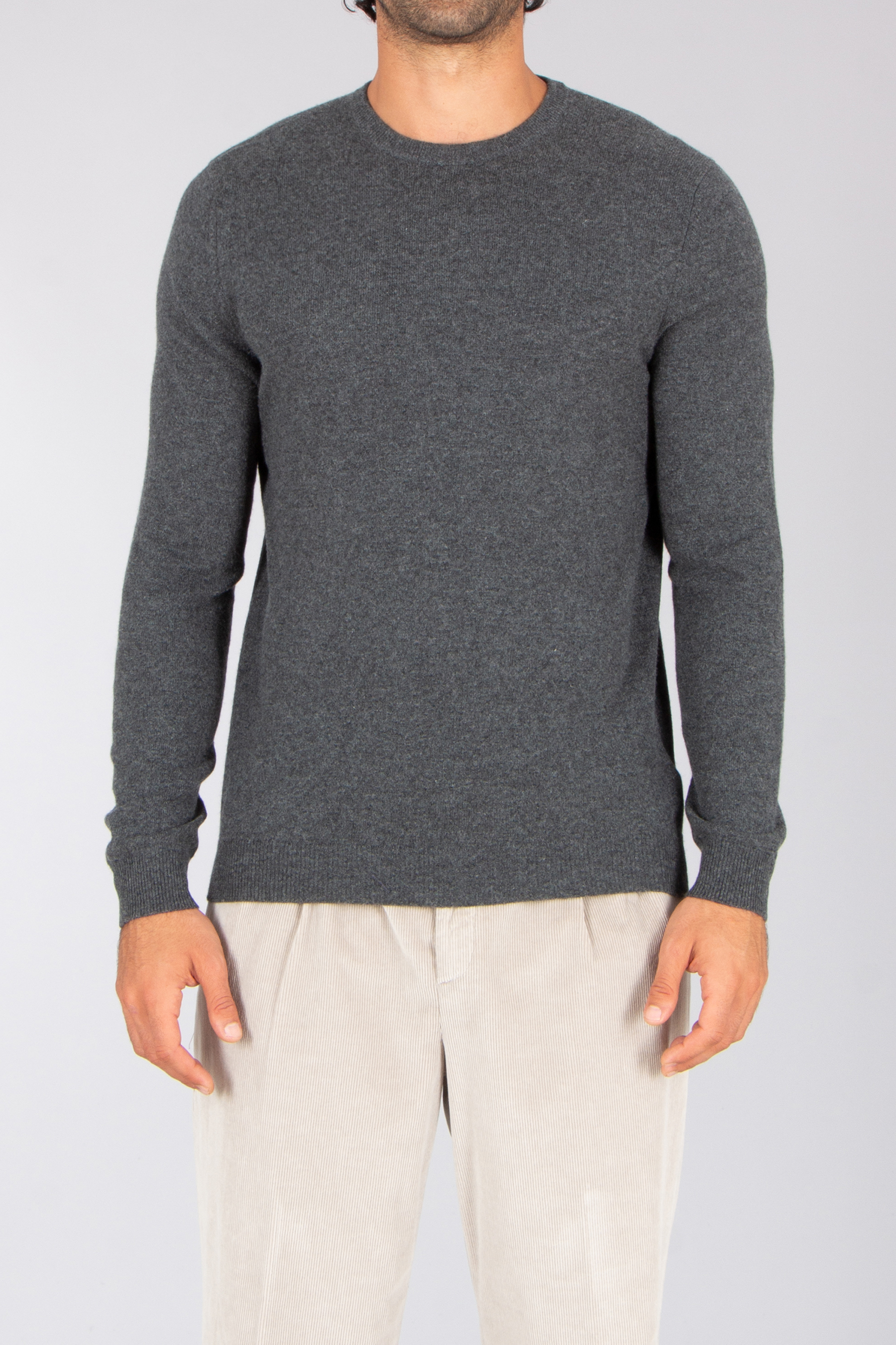 MIENTUS BERLIN Regular Fit Cashmere Crew Neck Sweater Bekleidung, Langarm, Ärmel, Strickwaren, Pullover