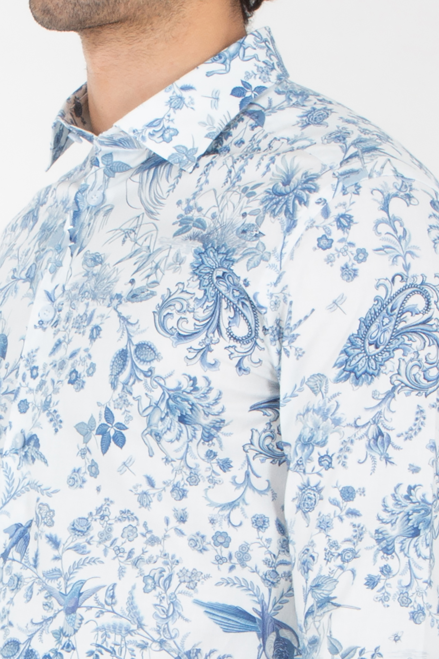 Muster, Hemd, Paisley, Mann, Person