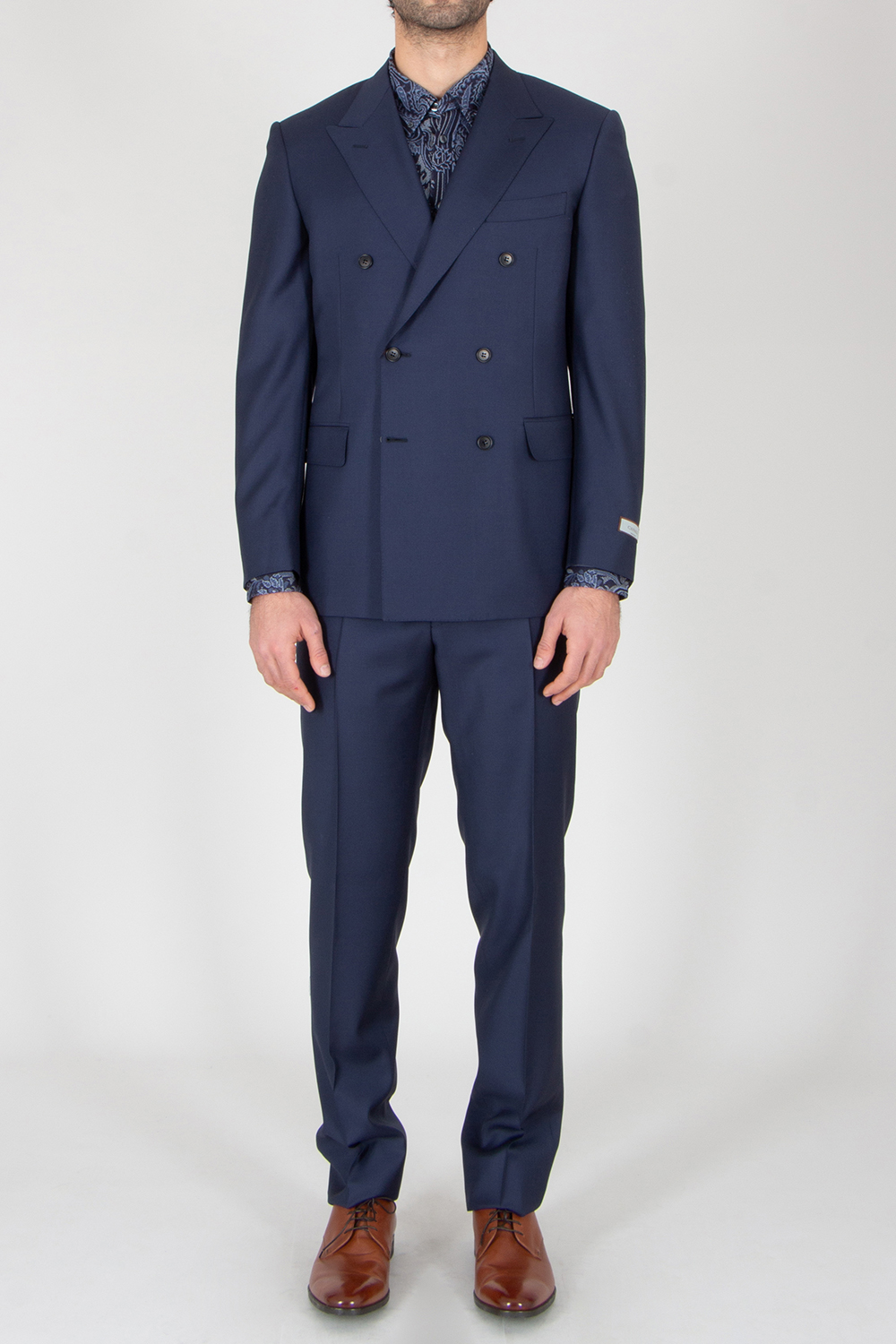 CANALI Regular Fit Wool Suit