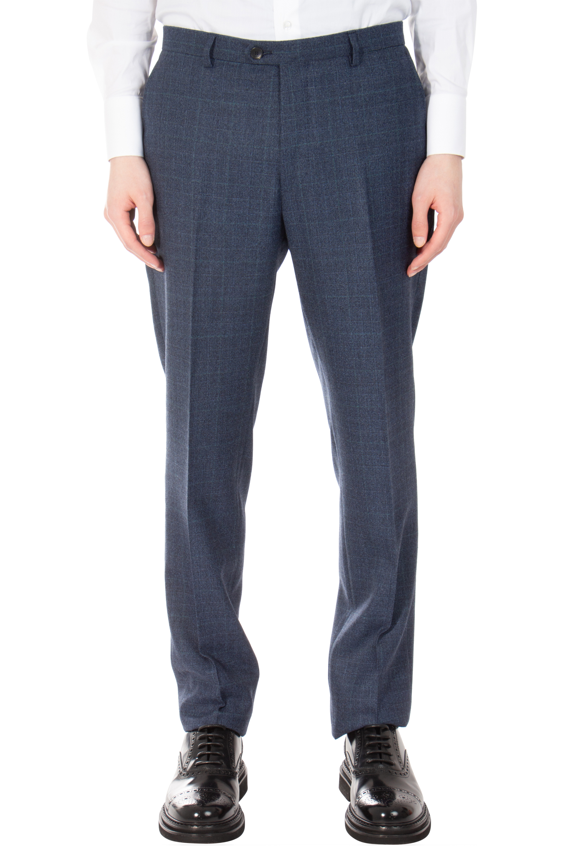 ETRO Checked Fleece Wool Suit ETRO Checked Fleece Wool Suit