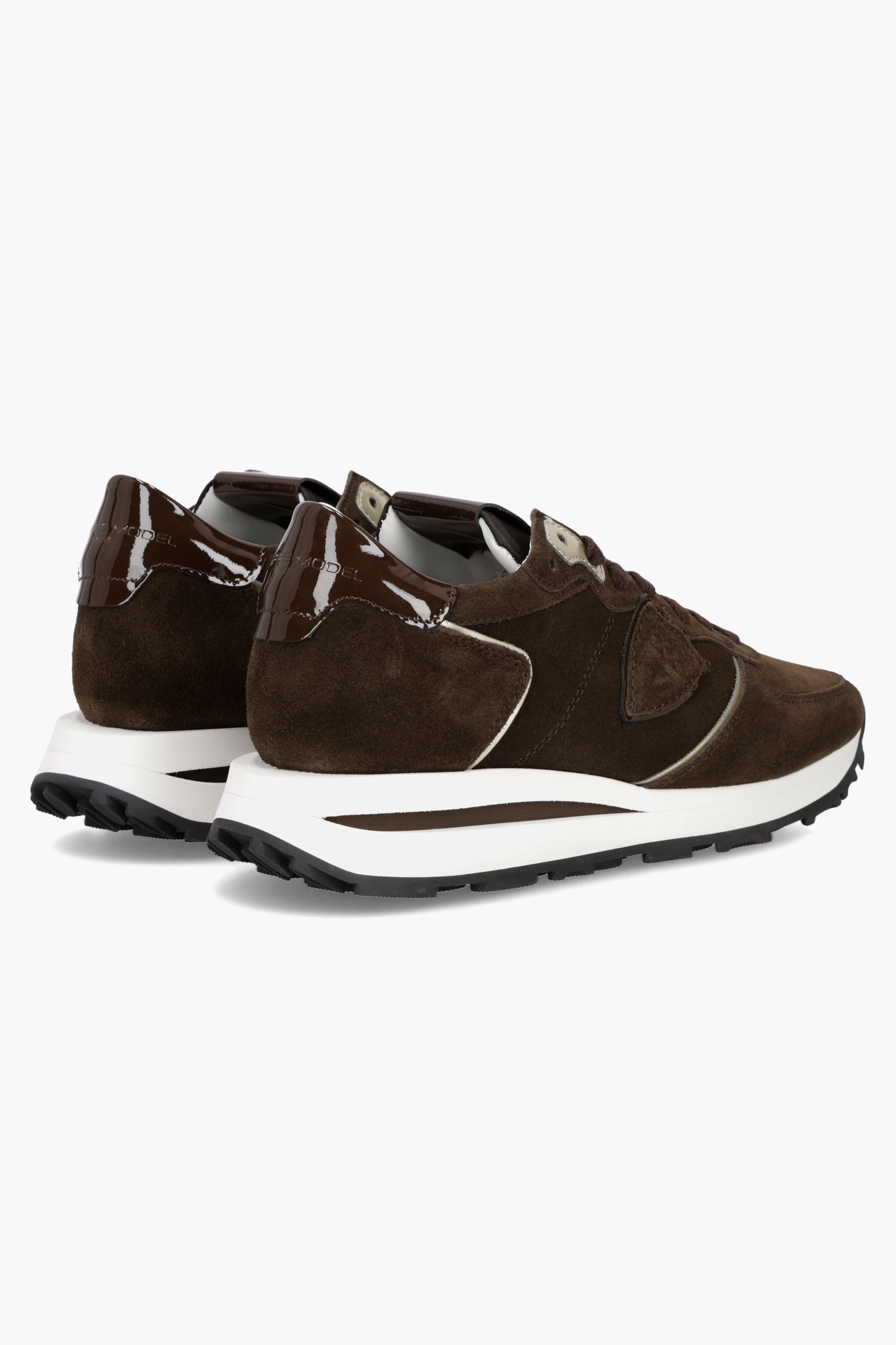 PHILIPPE MODEL Suede Sneakers Tropez Haute Low Wildleder, Kleidung, Schuhwerk, Schuh, Sneaker