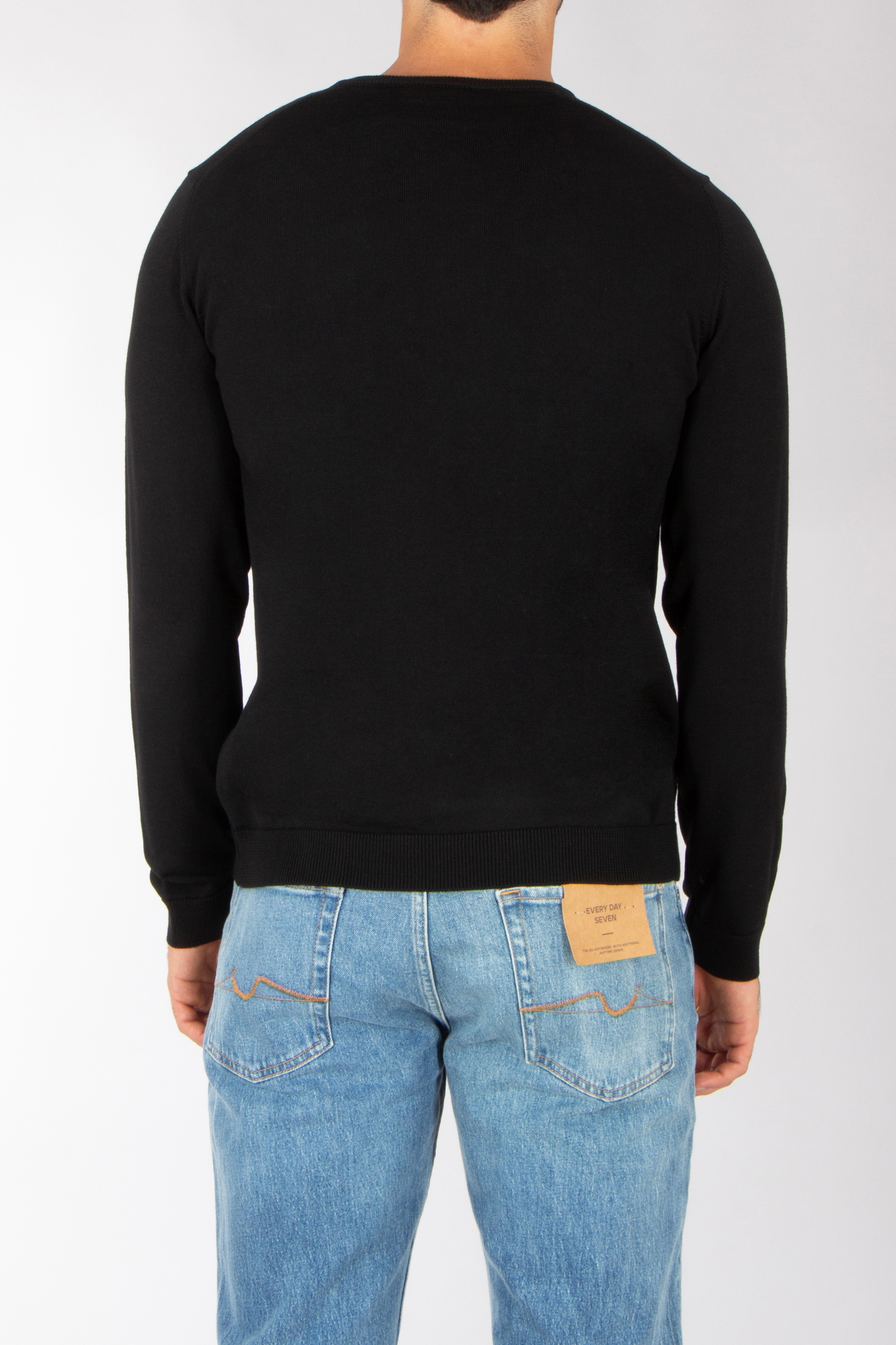 Langarm, Ärmel, Hosen, Pullover, Jeanshose