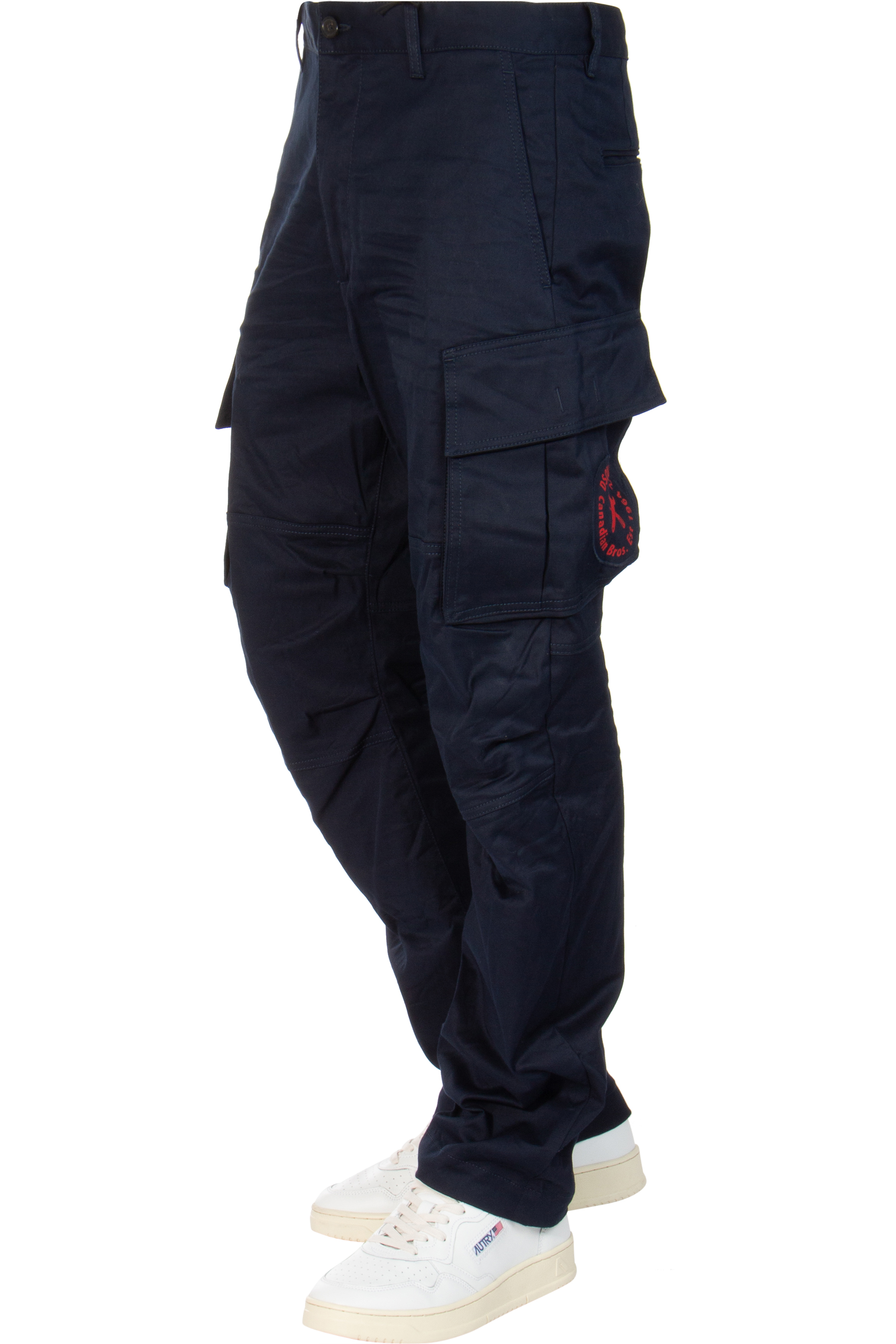 DSQUARED2 Regular Cotton Stretch Sport Cargo Pants