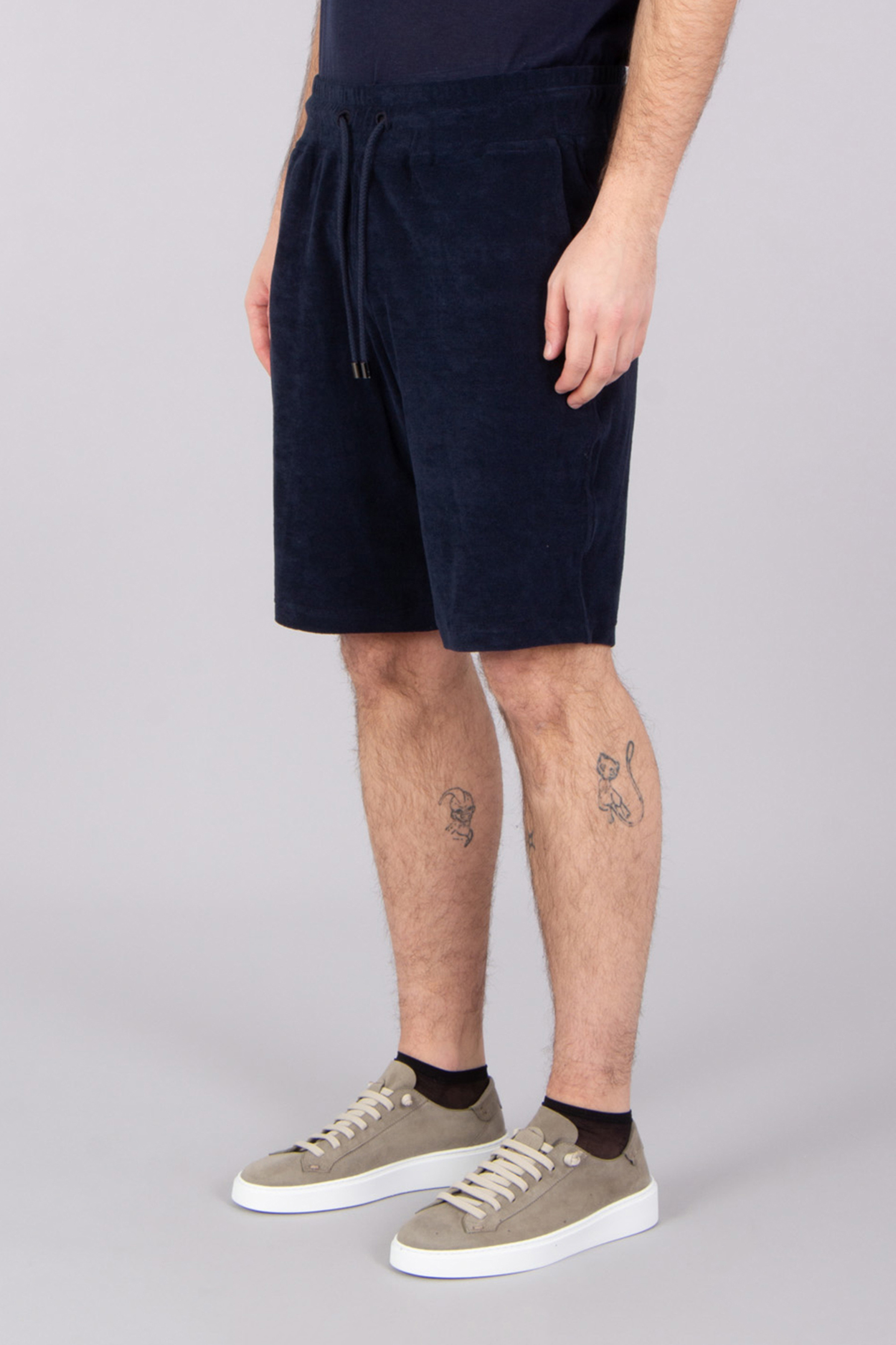 PAL ZILERI Regular Fit Cotton-Nylon Terry Shorts PAL ZILERI Regular Fit Cotton-Nylon Terry Shorts