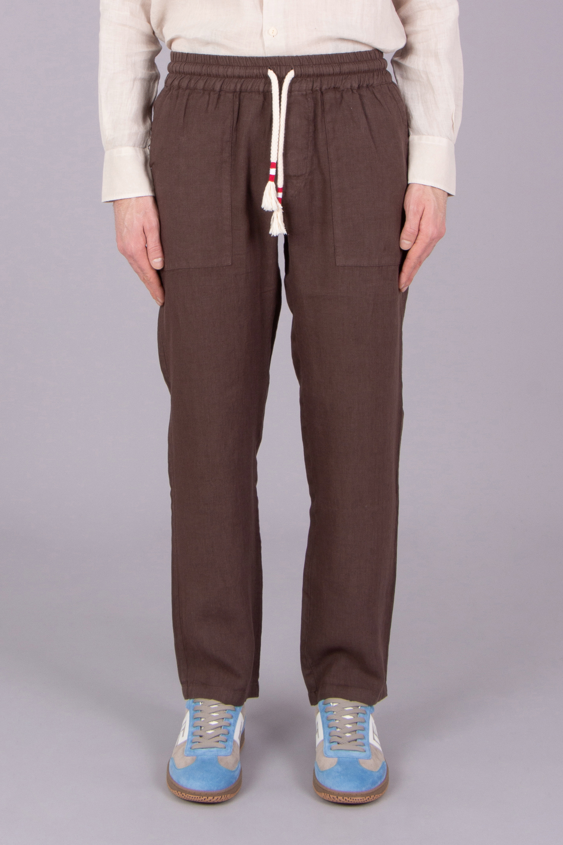 MC 2 SAINT BARTH Comfort Fit Linen Pants Calais MC 2 SAINT BARTH Comfort Fit Linen Pants Calais