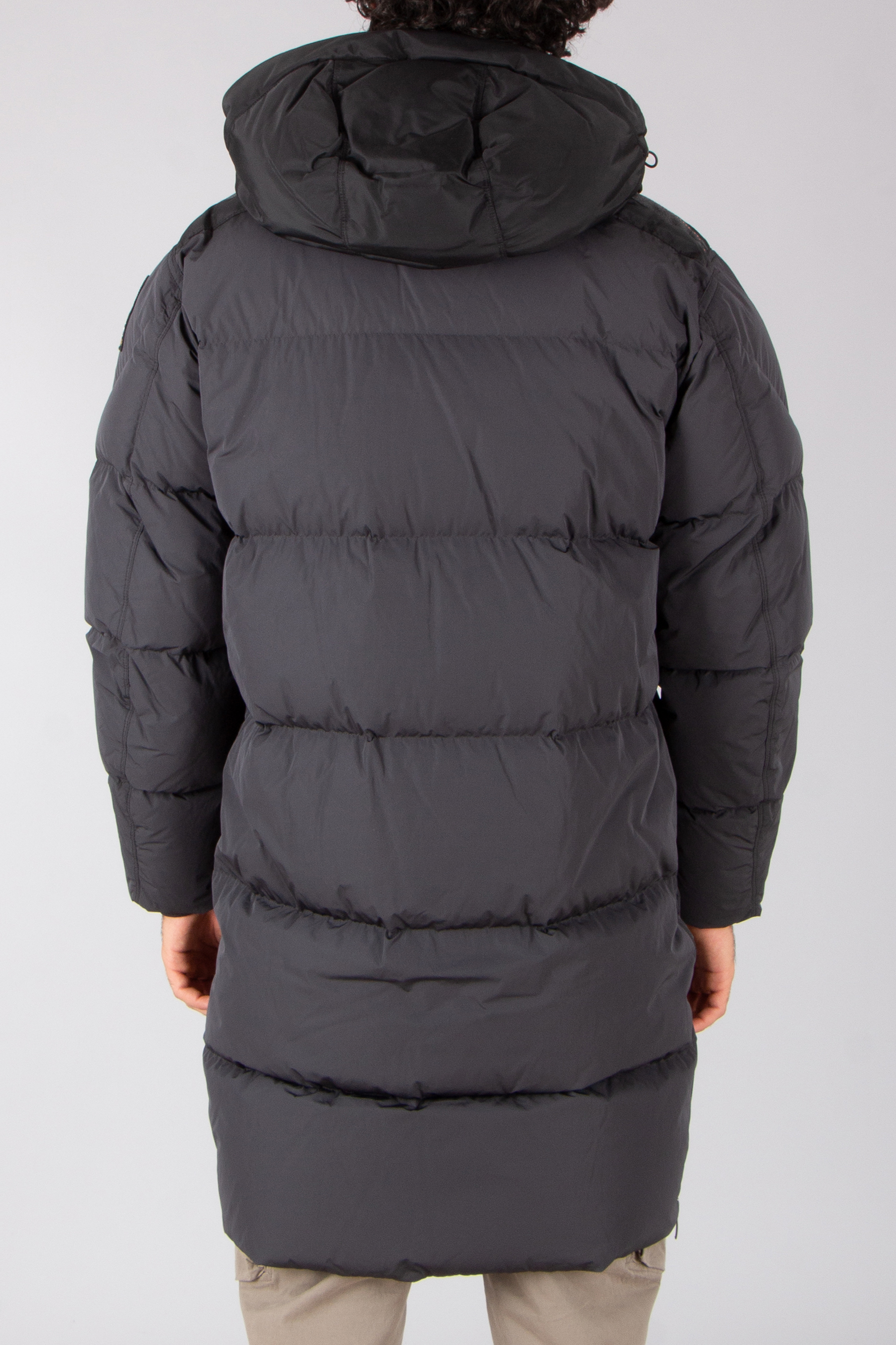 PARAJUMPERS Regular Fit Micro Ripstop Hooded Down Parka Long Bear Bekleidung, Mantel, Jacke, Kapuzenpulli