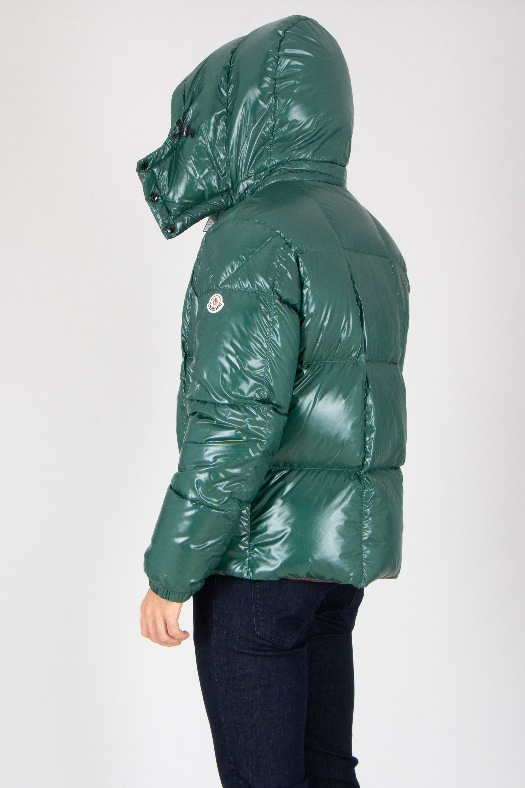 Bekleidung, Mantel, Jacke, Jeans, Person