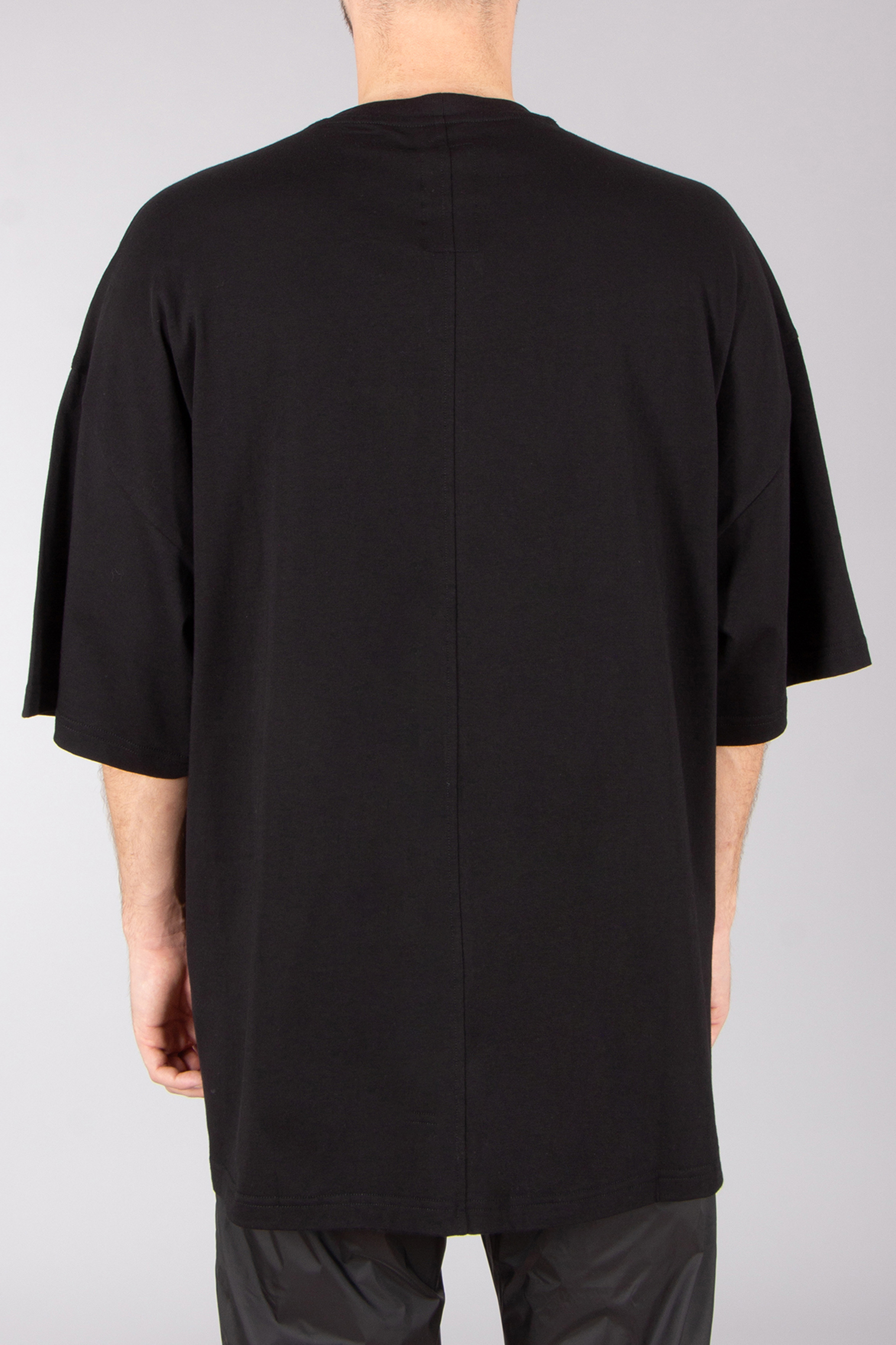 RICK OWENS DRKSHDW X Champion Jumbo Oversized Embroidered Organic Cotton Jersey Tommy T T-Shirt RICK OWENS DRKSHDW X Champion Jumbo Oversized Embroidered Organic Cotton Jersey Tommy T T-Shirt