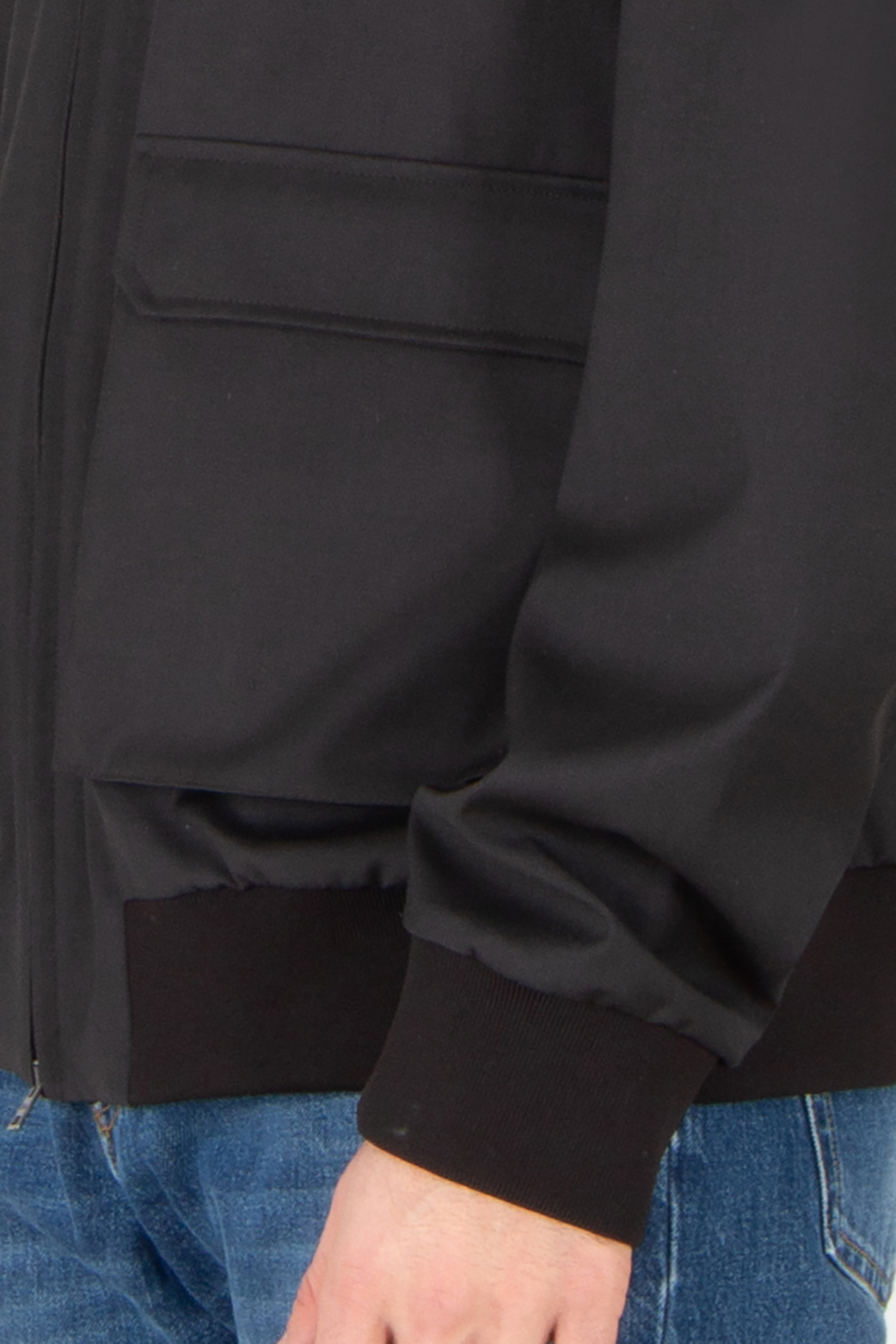 HERNO Regular Fit Storm System Virgin Wool Jacket