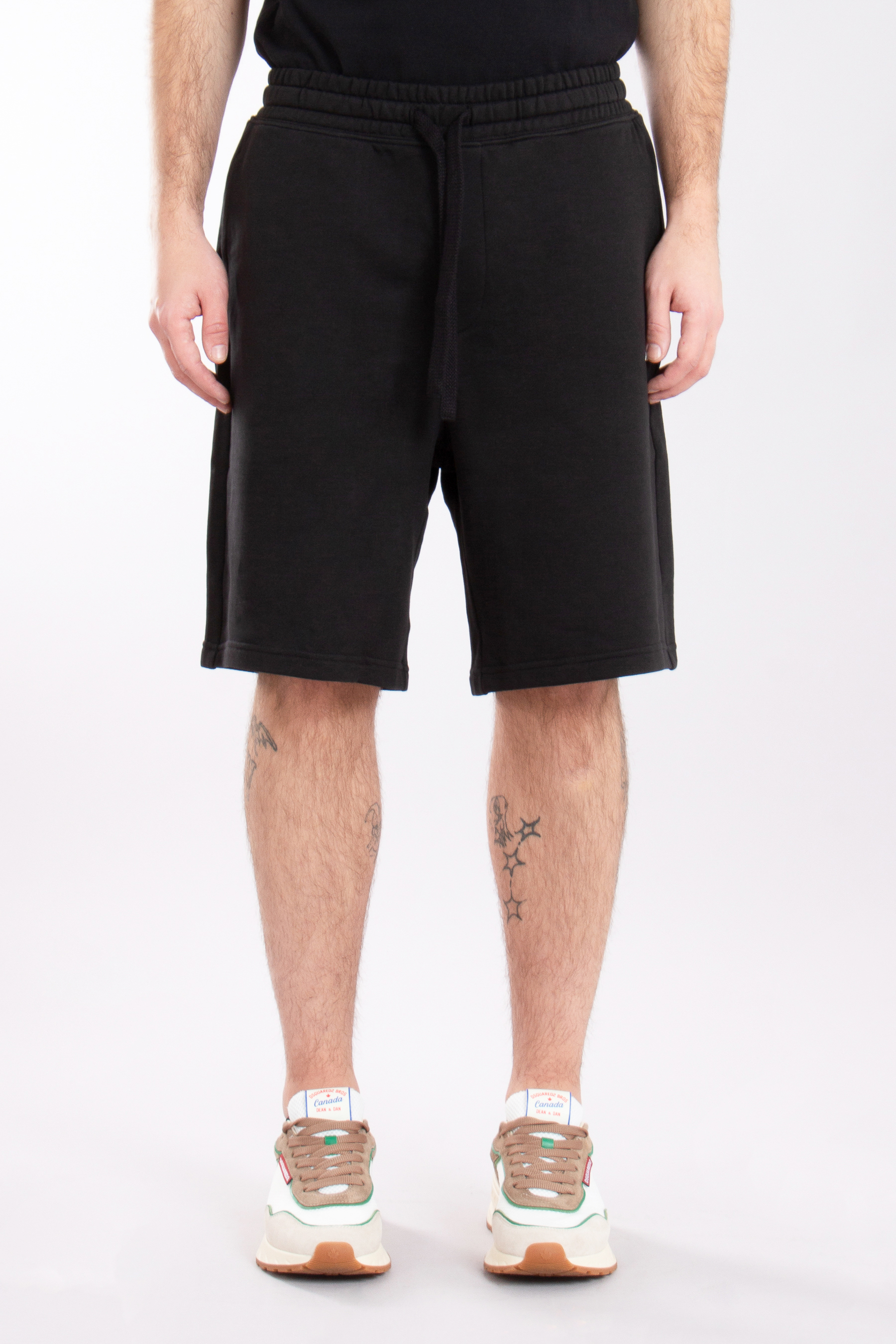 HUGO Relaxed Fit Printed Cotton Terry Shorts Dayono HUGO Relaxed Fit Printed Cotton Terry Shorts Dayono