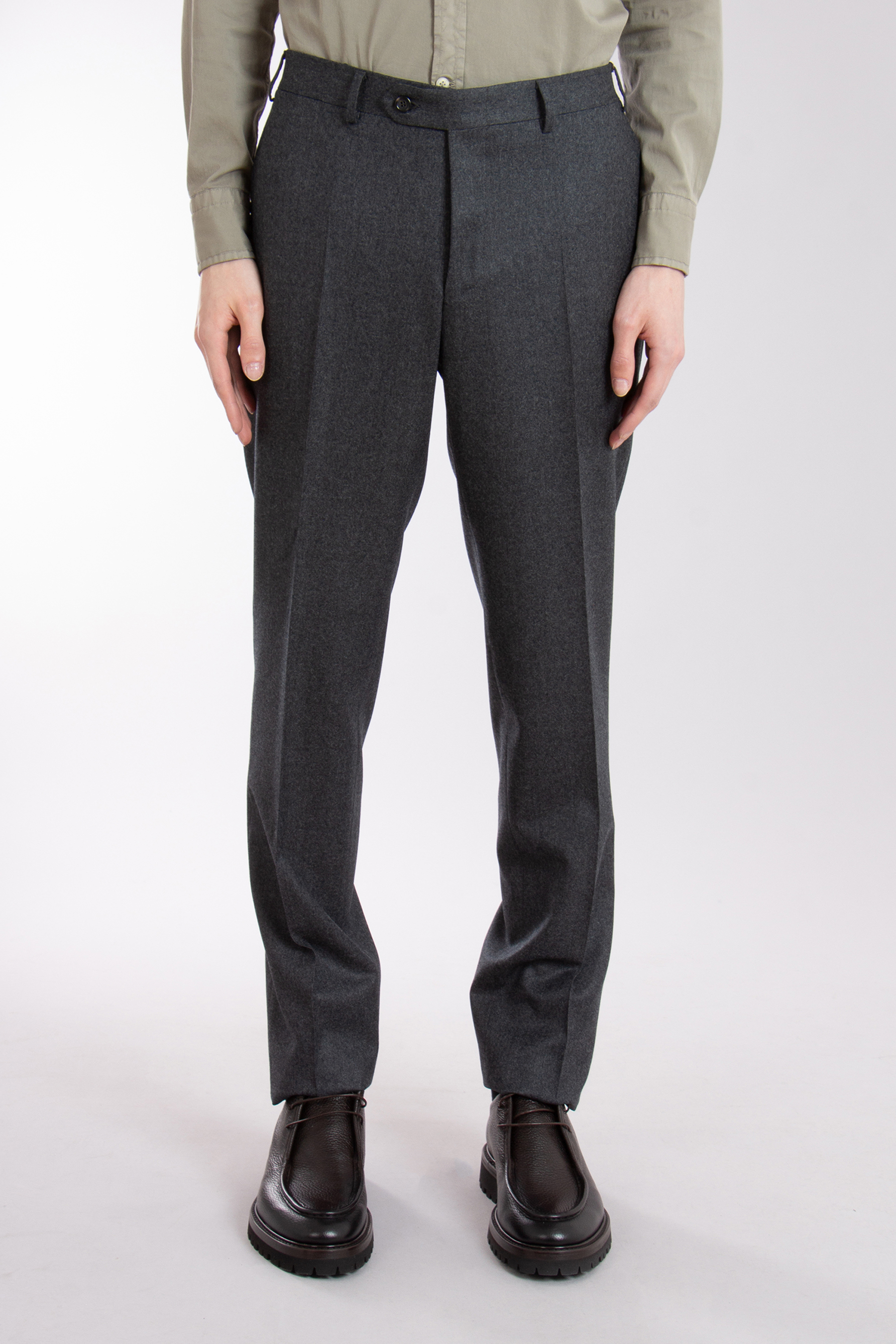 CEASTERS（ケステル） / CT22S-TR02 1P Trousers v5 - Glen Check ワンタックサマーウールパンツ  グレンチェック