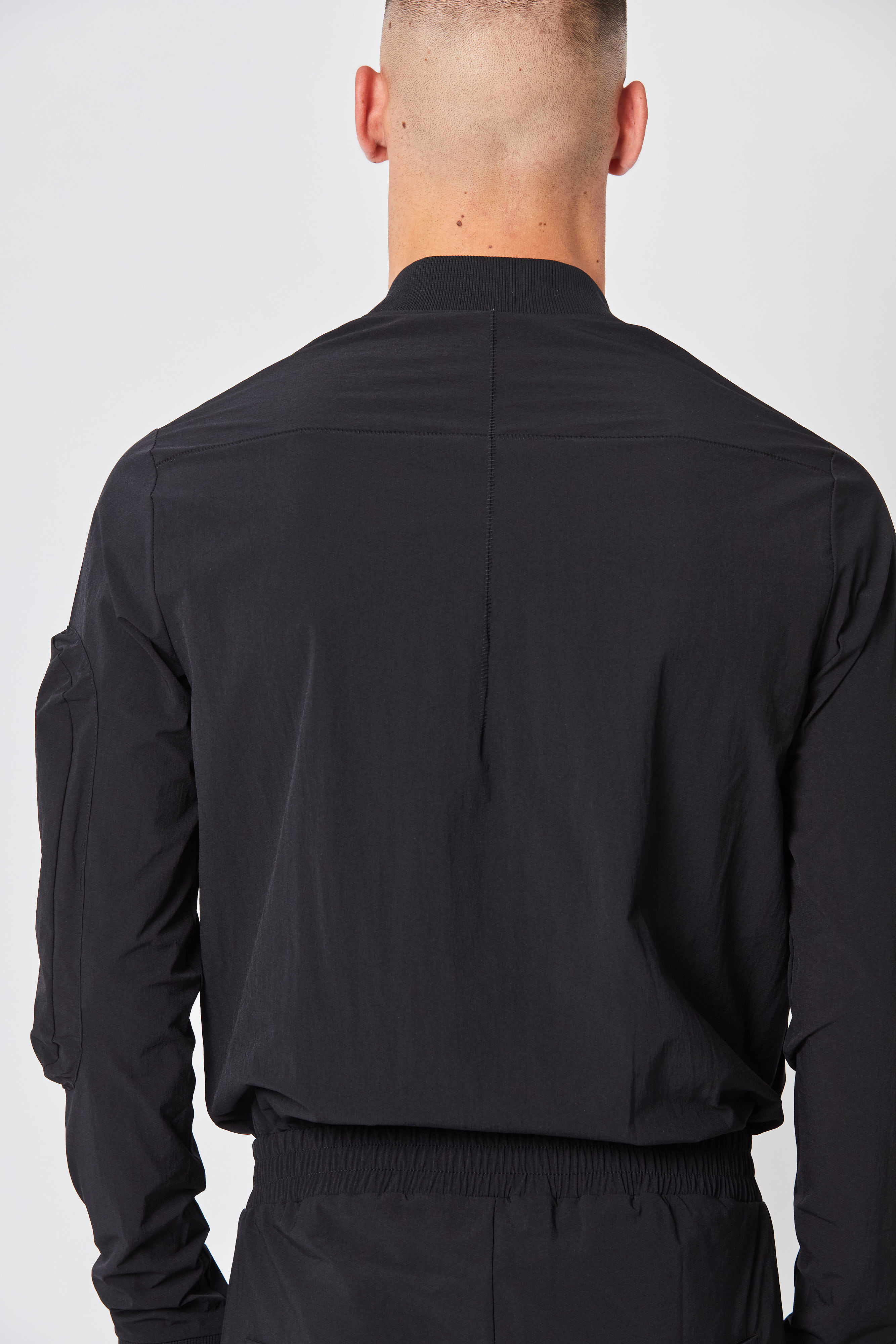 THOM KROM Long Sleeve Nylon Stretch Overall THOM KROM Long Sleeve Nylon Stretch Overall