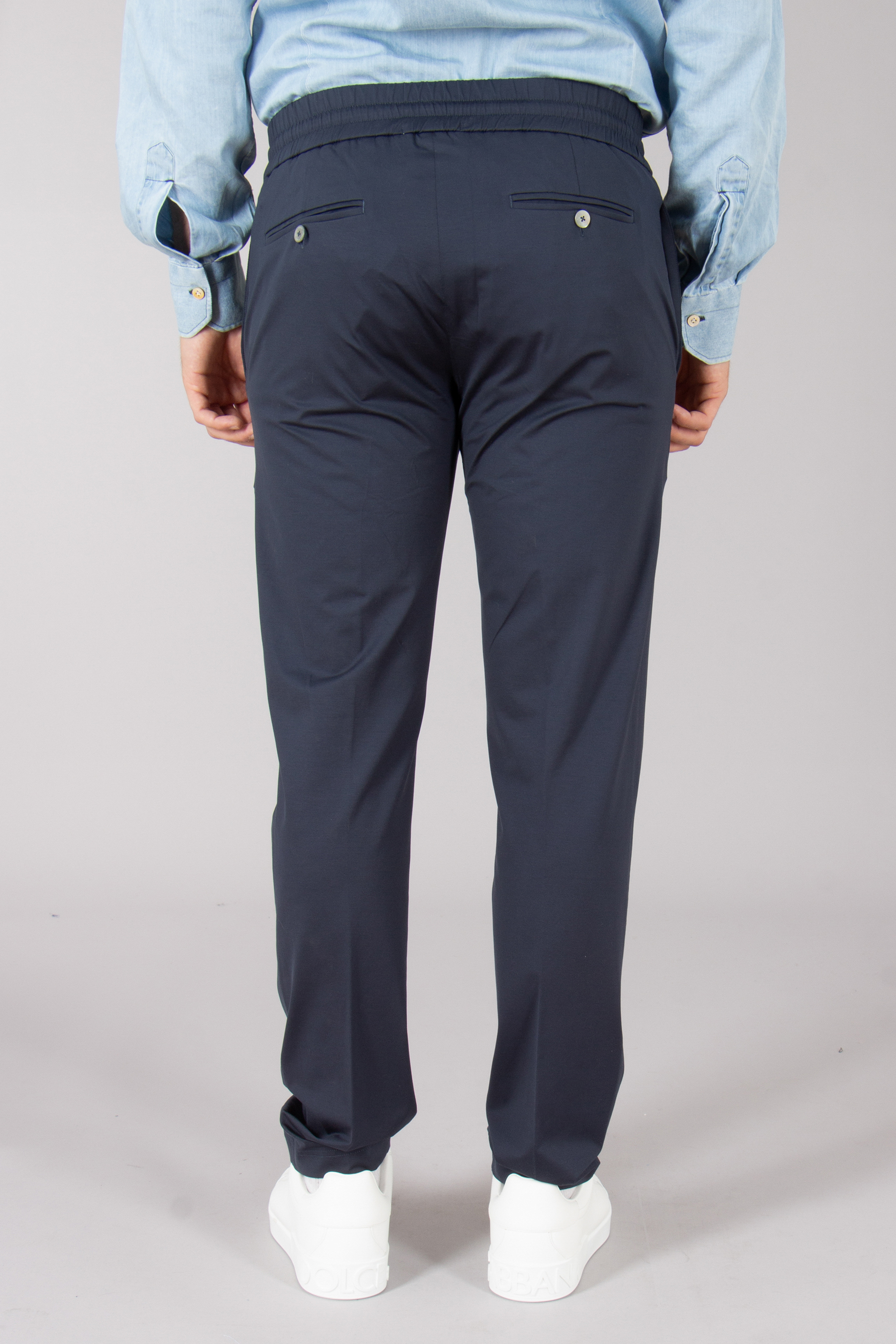 STEFAN BRANDT Slim Fit Urpima Sea Island Cotton Stretch Jersey Joggpants Jonas Hosen, Jeans, Erwachsener, Mann, Person
