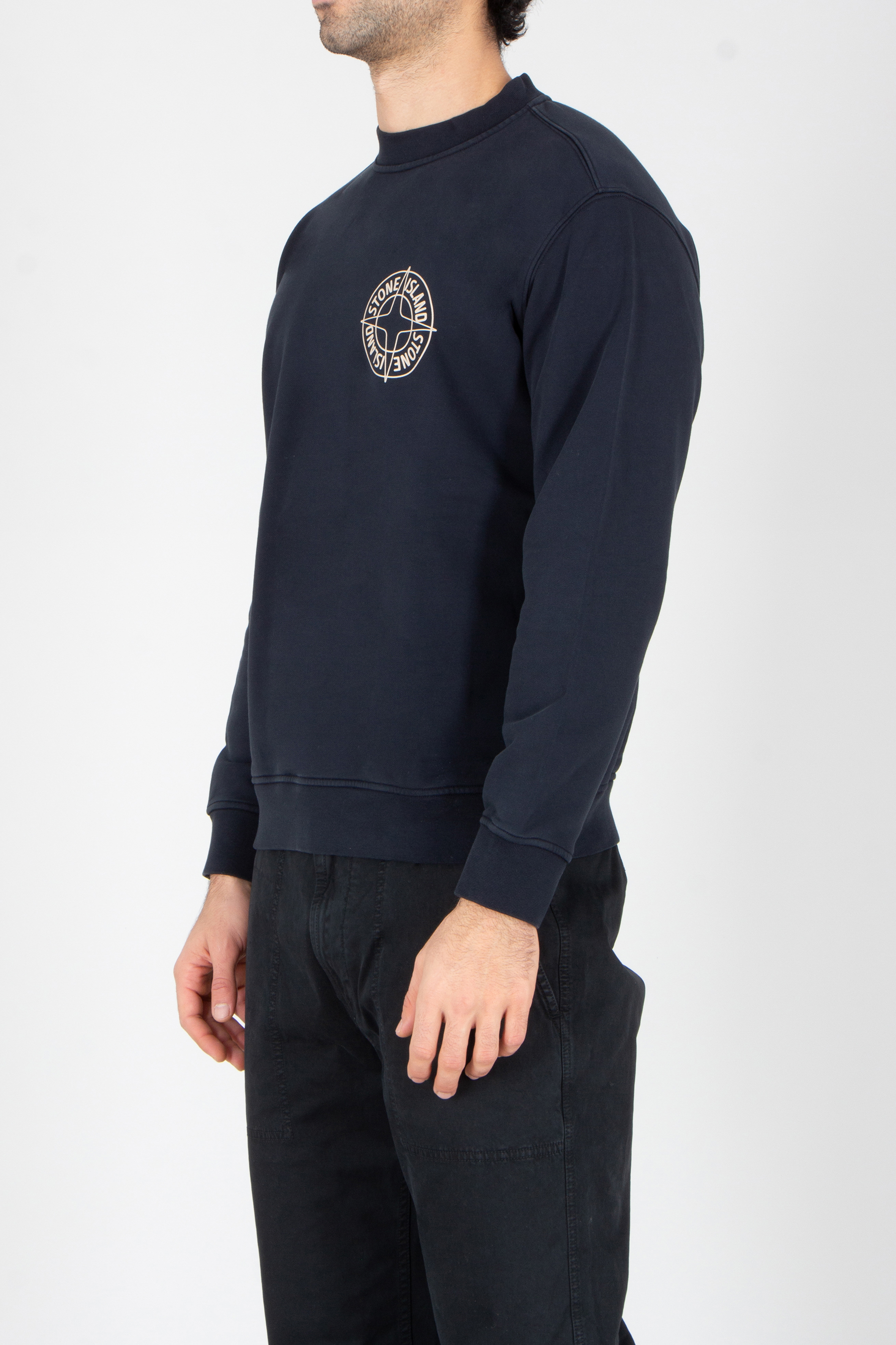 Langarm, Pullover, Sweatshirt, Jeans, Person