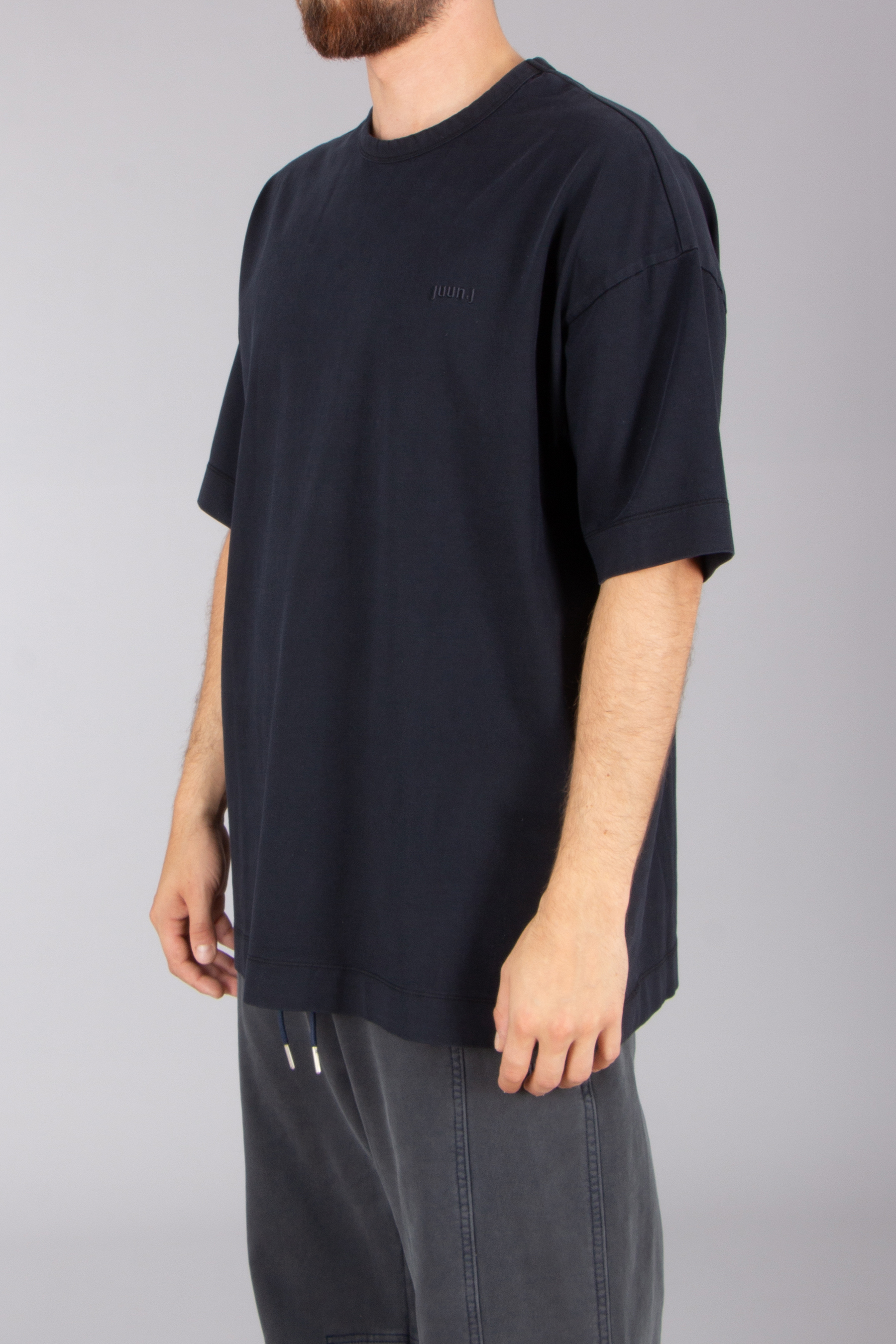 JUUN.J Oversized Language Under The Influence Cotton Jersey T-Shirt