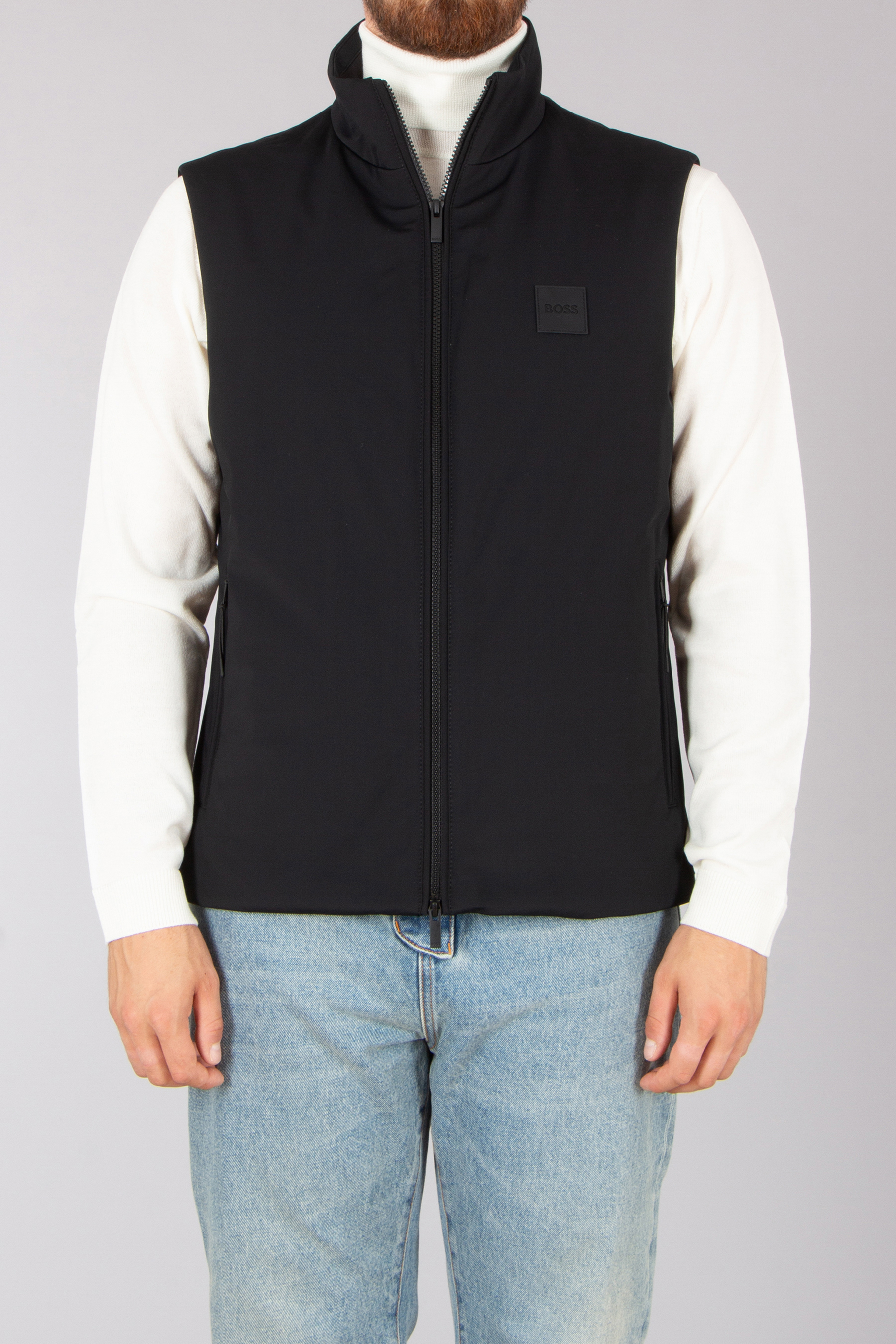 BOSS Regular Fit 3-in-1 Dressletic Performance Stretch Nylon Coat P-Jared Bekleidung, Rettungsweste, Weste