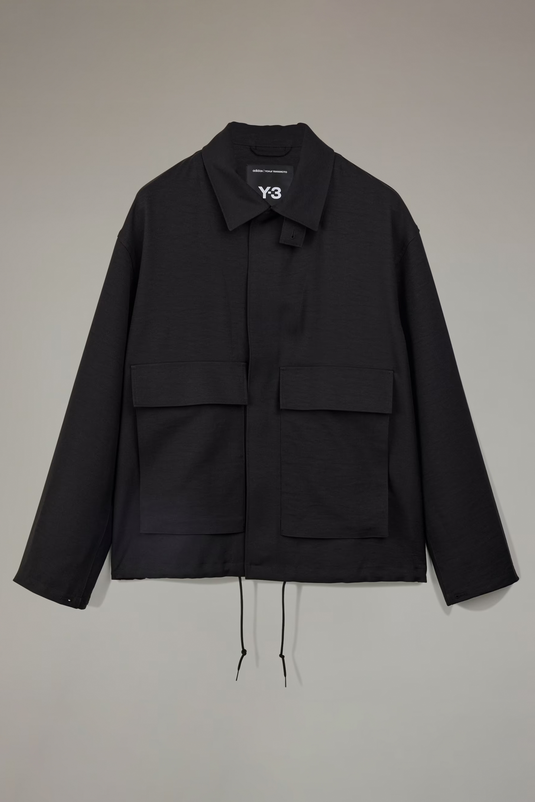 Y-3 Relaxed Fit Recycled Polyester Sport Uniform Coach Jacket Mantel, Jacke, Langarm, Blazer, Fleece