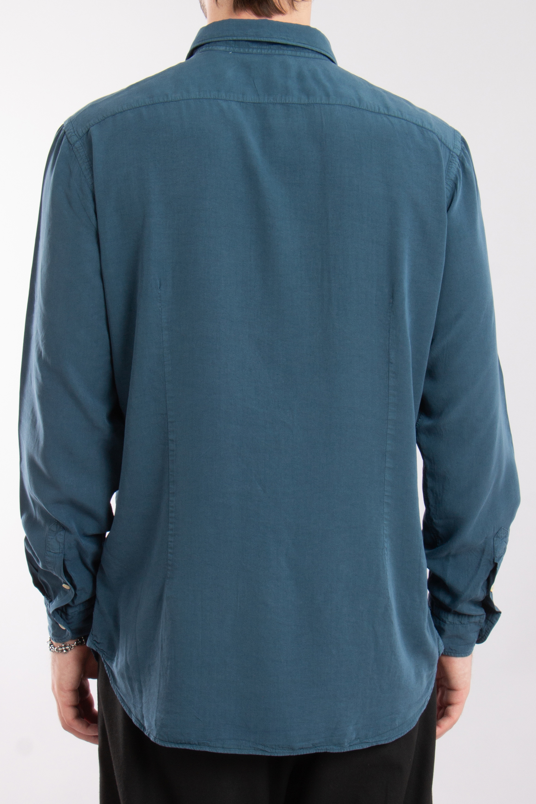 BOGLIOLI Regular Fit Four Elements Tencel Shirt BOGLIOLI Regular Fit Four Elements Tencel Shirt
