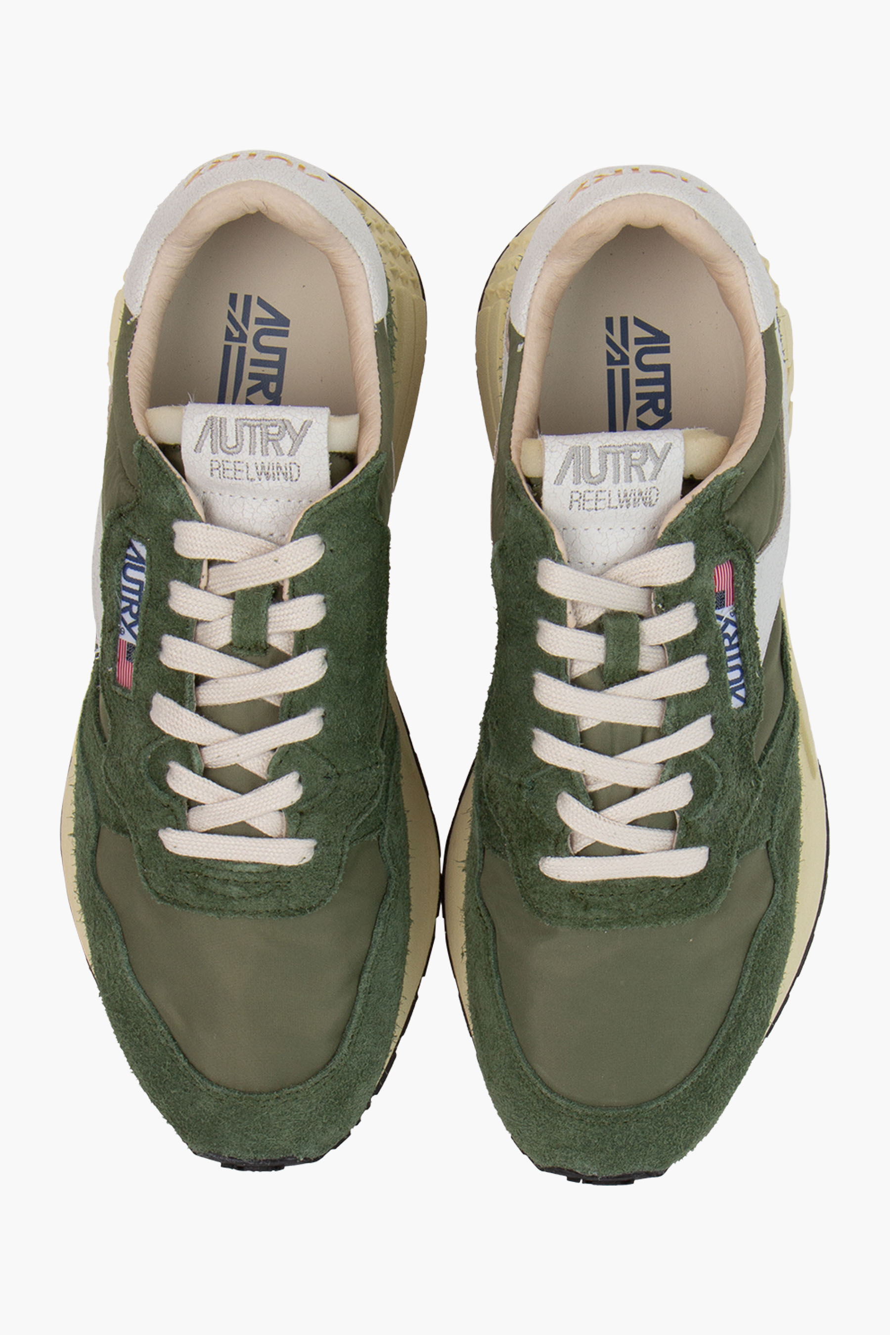 AUTRY Nylon & Suede Sneakers Reelwind Low AUTRY Nylon & Suede Sneakers Reelwind Low