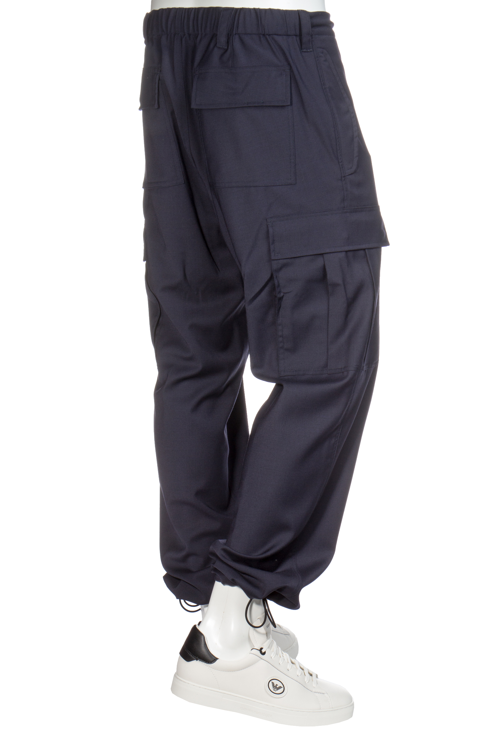 ASPESI Wool Blend Cargo Pants