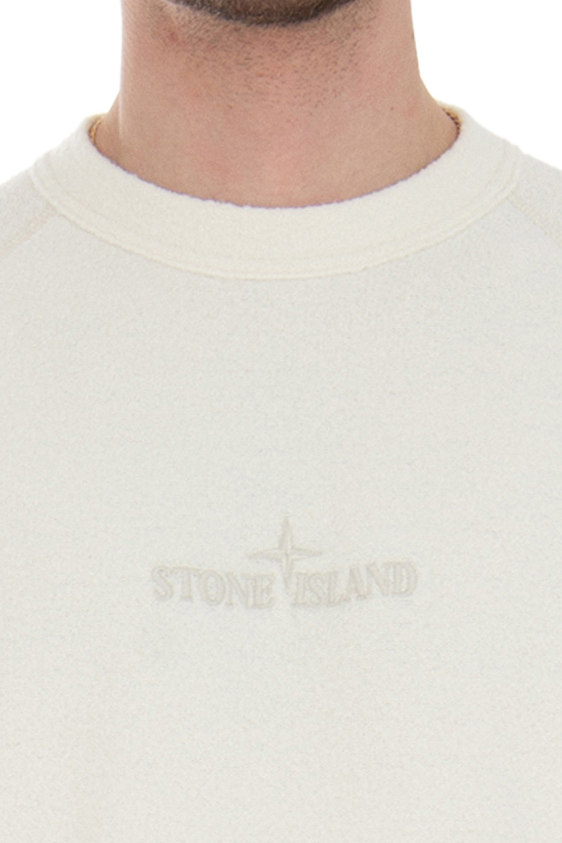 STONE ISLAND Cotton Blend Knit T-Shirt