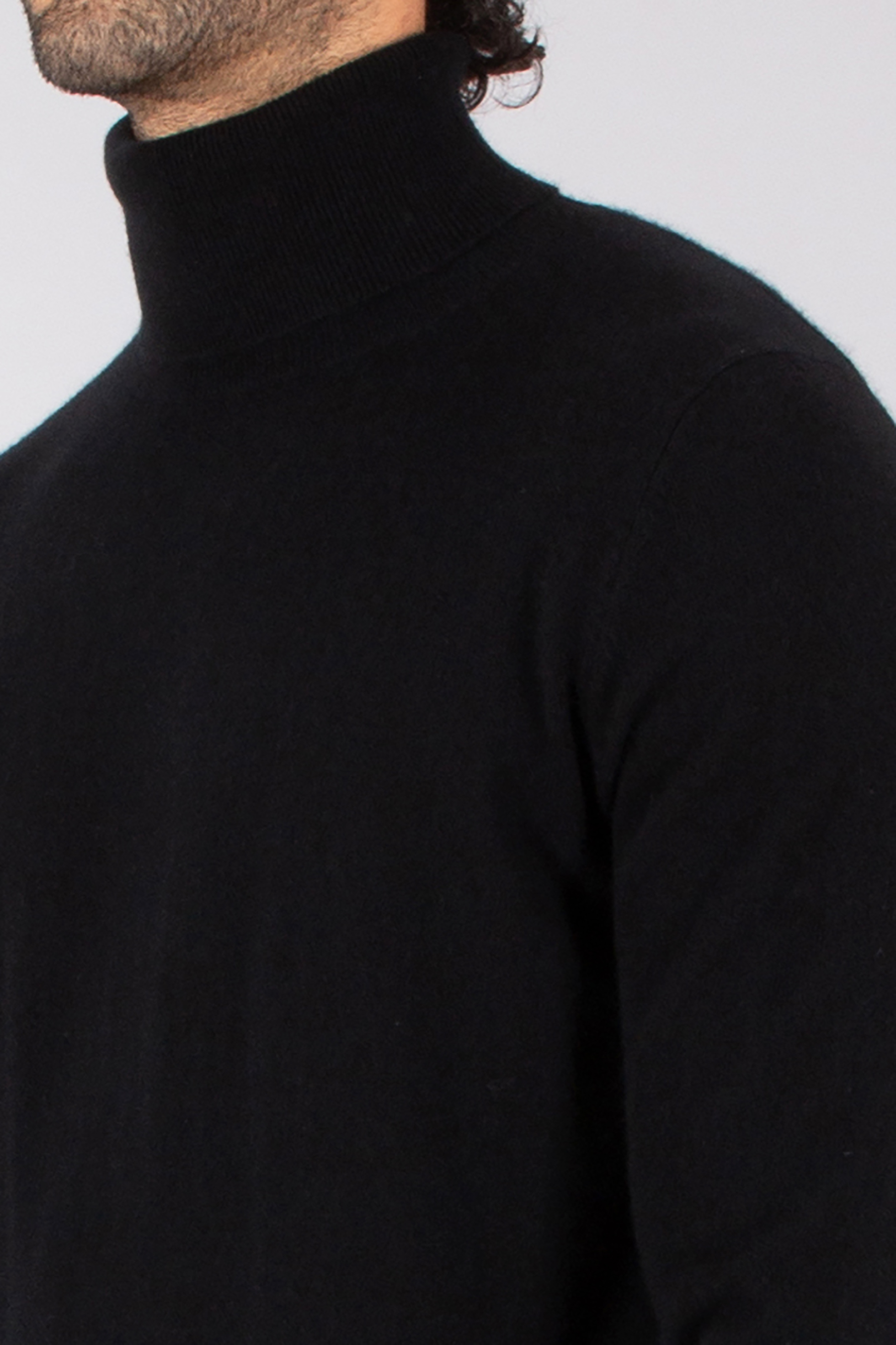 ALLUDE Regular Fit Cashmere Turtleneck Sweater Vlies, Mantel, Erwachsener, Mann, Person