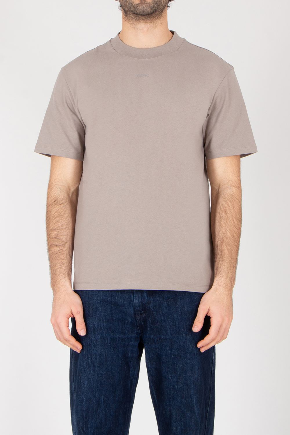 HUGO Relaxed Fit Printed Cotton Jersey T-Shirt Dapolino