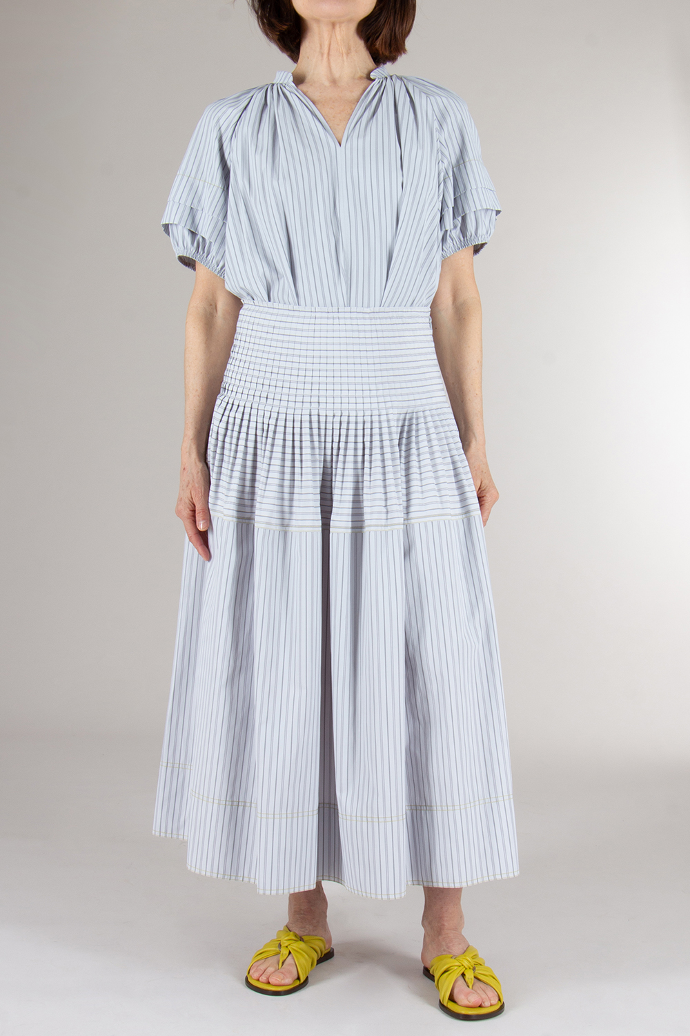 PAUL SMITH Layered Sleeve Striped Top